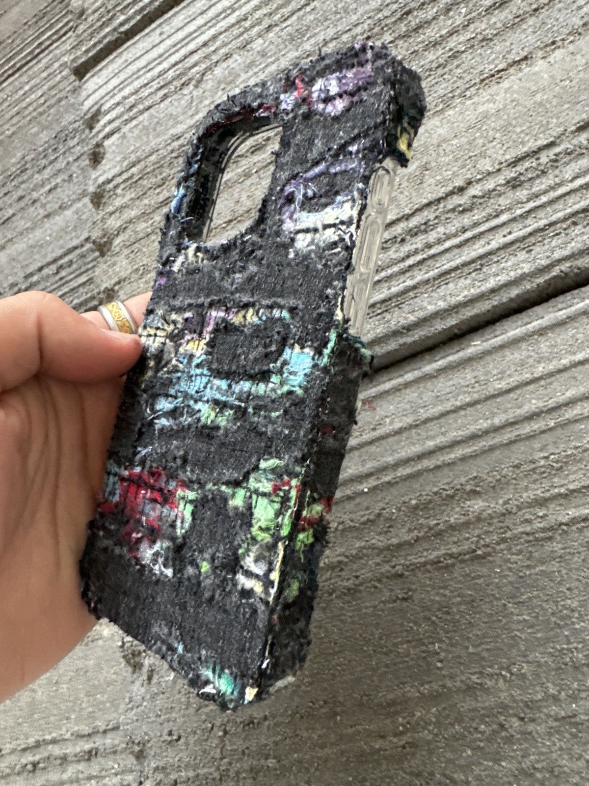 Japanese Brand Distressed Boro Iphone Case Size ONE SIZE - 2 Thumbnail