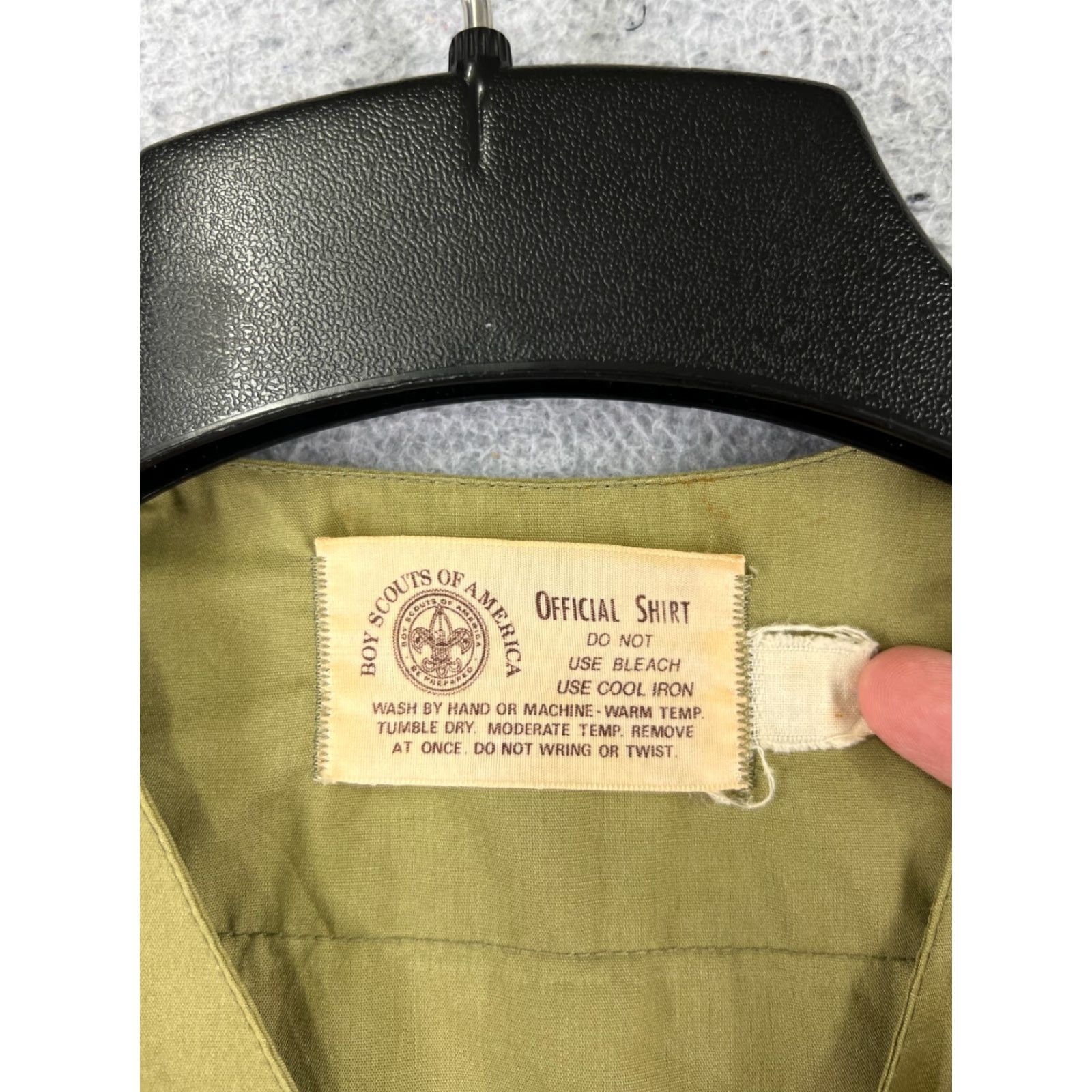 Vintage VINTAGE Boy Scouts of America Shirt Adult S Beige Men READ Size US S / EU 44-46 / 1 - 7 Thumbnail