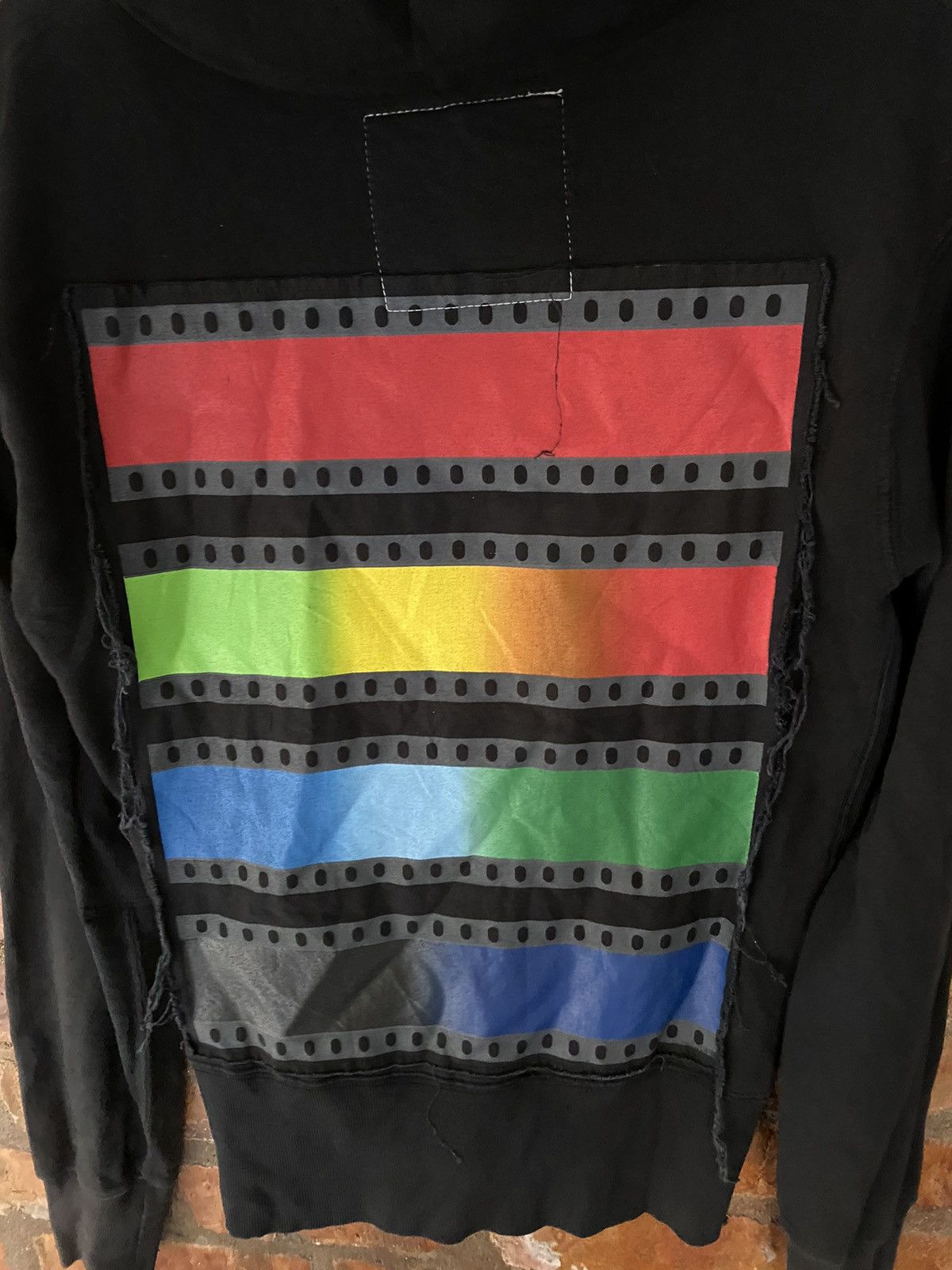 Japanese Brand × Rolland Berry Colur Vtg Rolland Berry Colur tape film love art hoodie Size US M / EU 48-50 / 2 - 3 Thumbnail