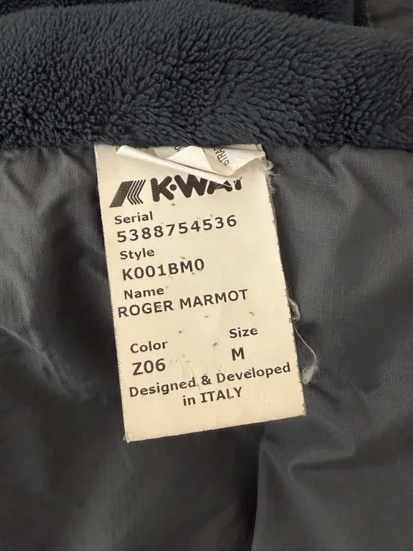 K-Way k-Way Cappotto invernale Grigio Trench Uomo M Size US M / EU 48-50 / 2 - 5 Thumbnail