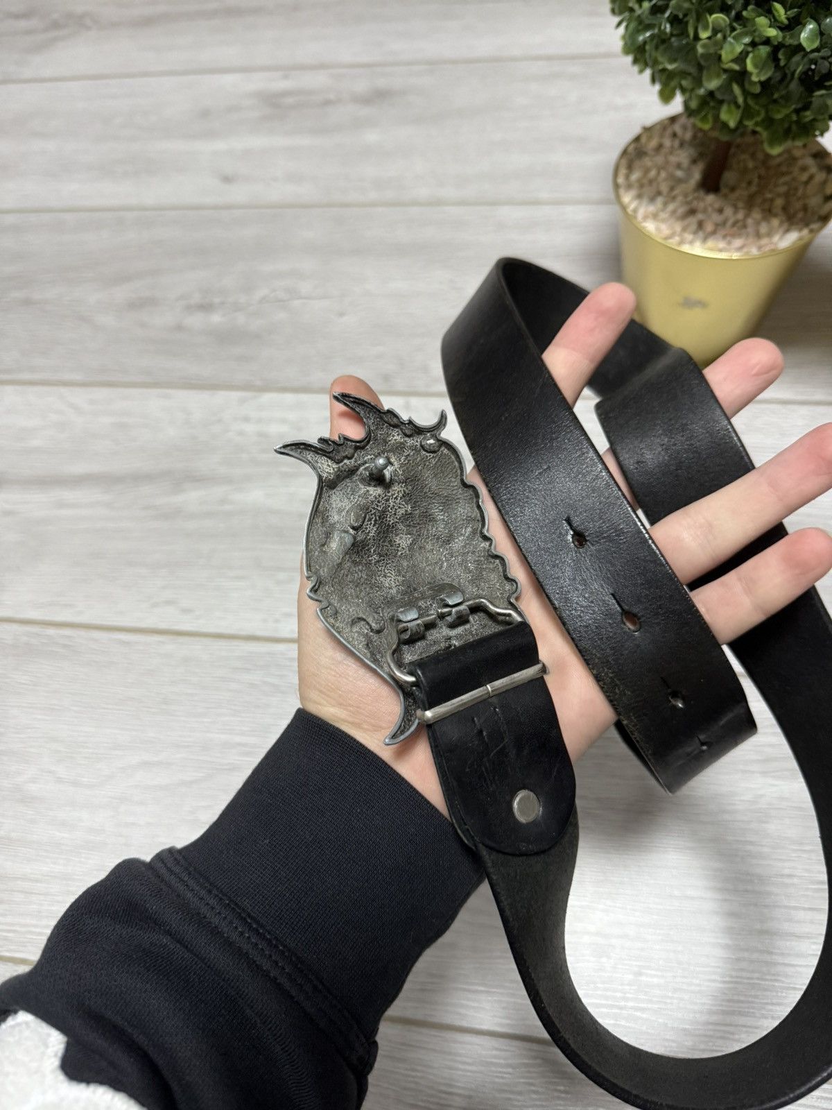 Other Leather belt ♠️ spade Revolvers vintage Size ONE SIZE - 3 Thumbnail