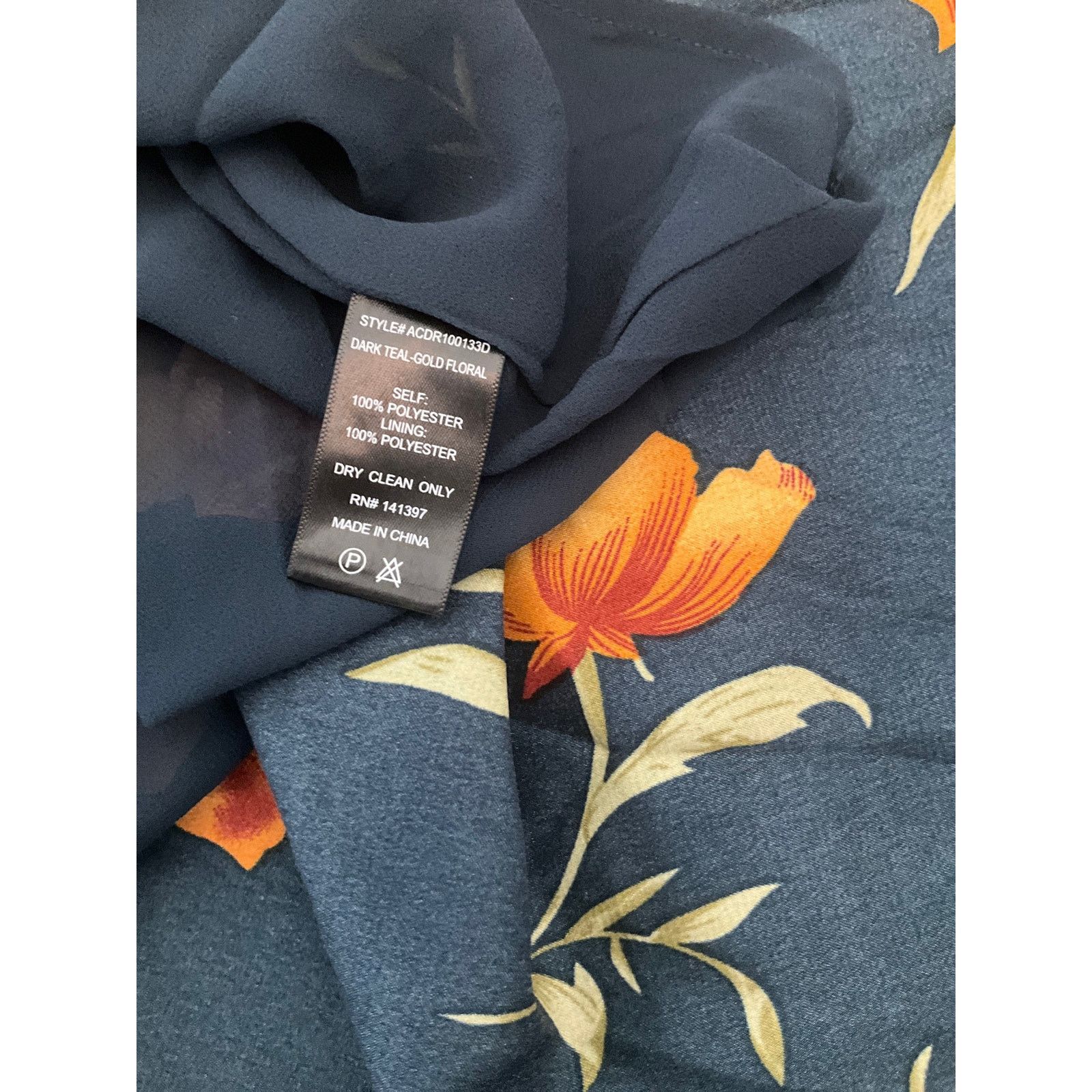 astr the label gaia midi dress in hunter green ASTR the Label | Gaia Floral Midi Dress | Size XS main image 1