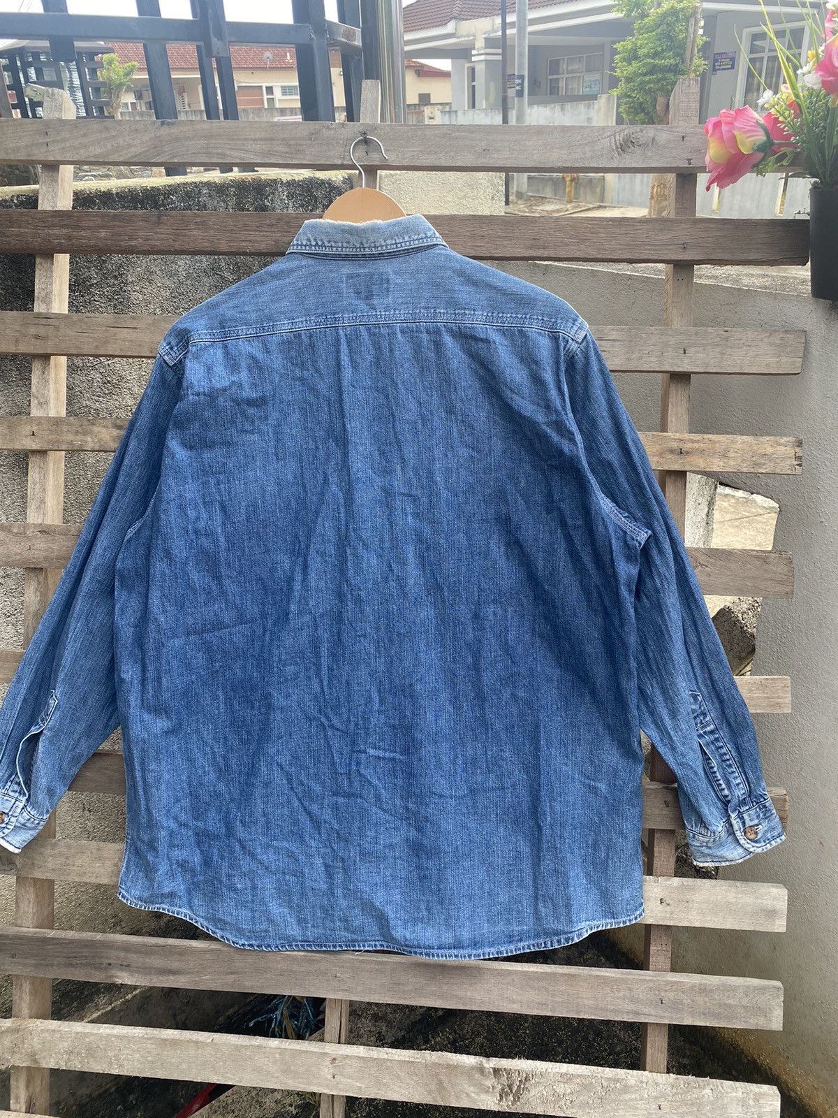 Levi's Vintage Levi's Orange Tab Denim Shirt - size 25” x 28.5” Size US M / EU 48-50 / 2 - 6 Thumbnail