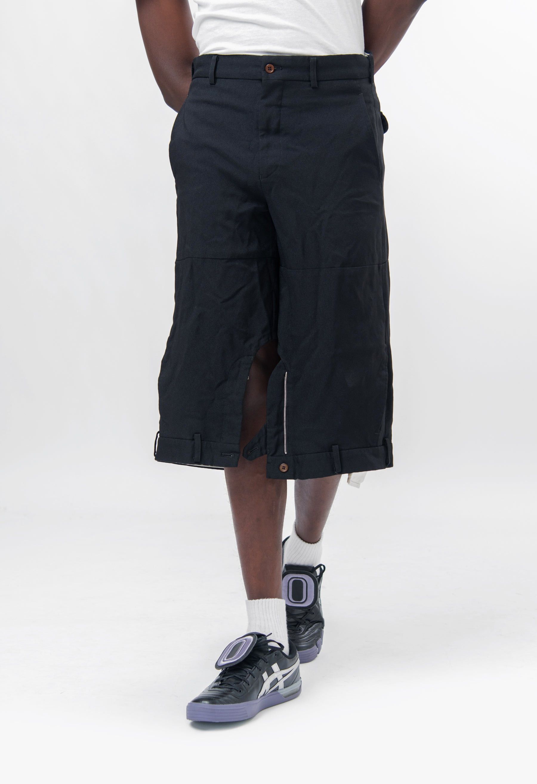 Comme des Garcons Homme Plus Comme des Garcon Homme Plus Upside Down Waistband Pants Size US 31 - 5 Thumbnail