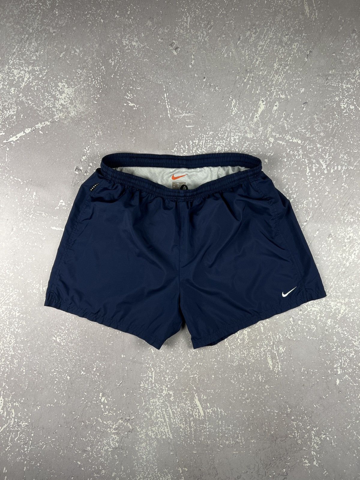 Nike Vintage Nike Mini Swoosh Nylon Shorts Mens Medium Size US 31 - 1 Thumbnail