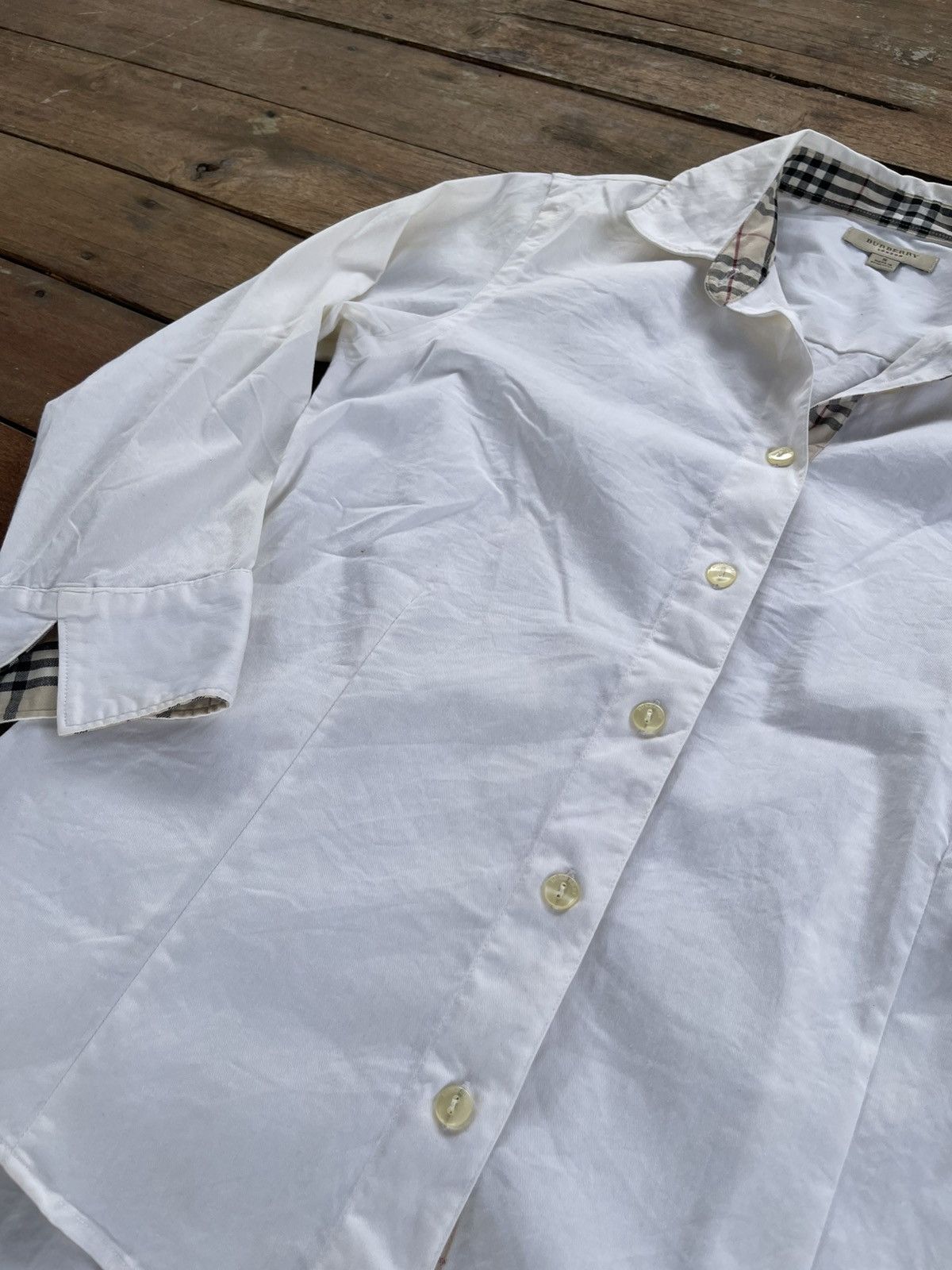 Burberry Burberry Button Up Shirt Nova Check Size S / US 4 / IT 40 - 3 Thumbnail