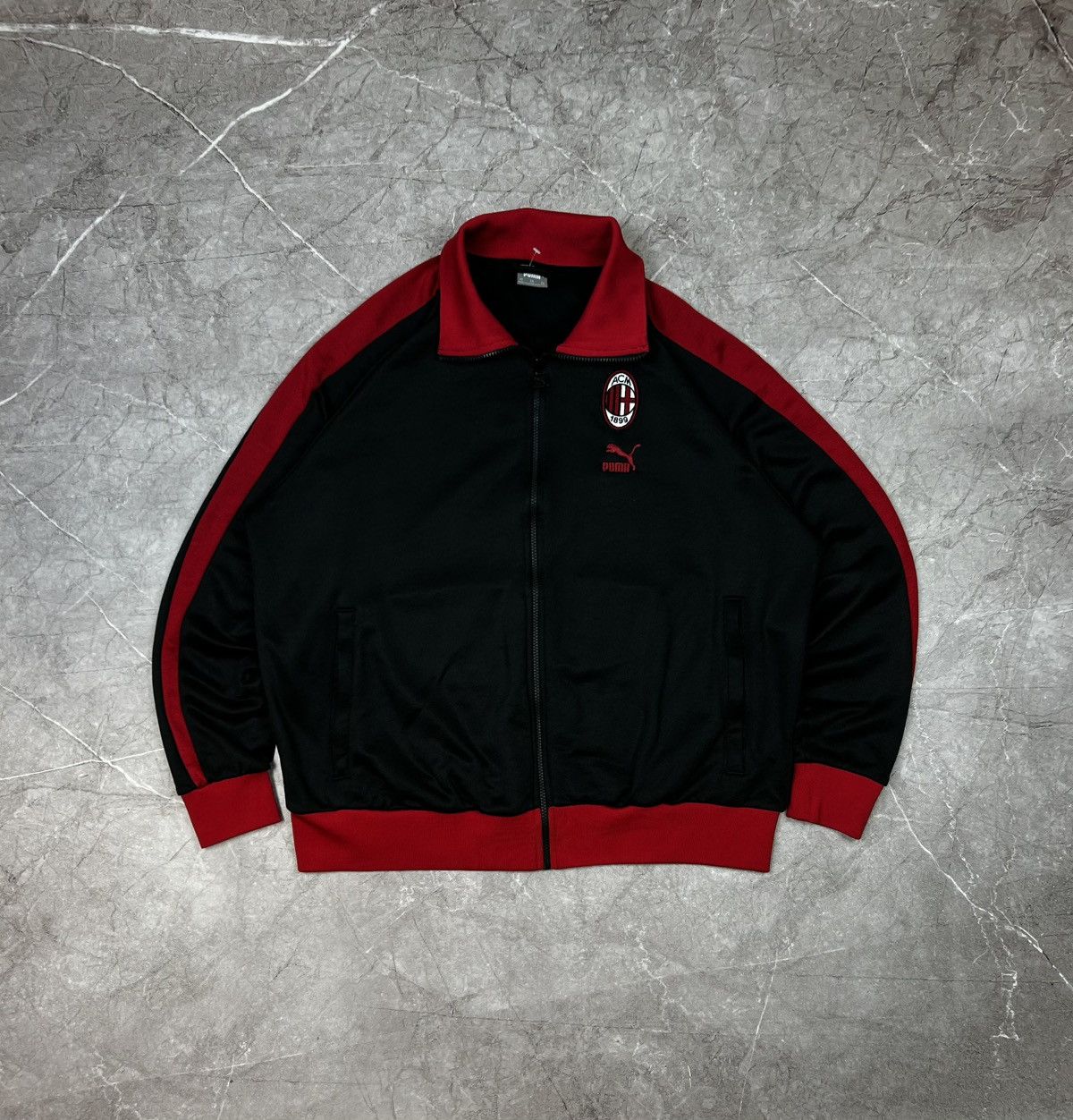 Puma Puma Ac Milan Track Top Jacket Size US XXL / EU 58 / 5 - 1 Thumbnail