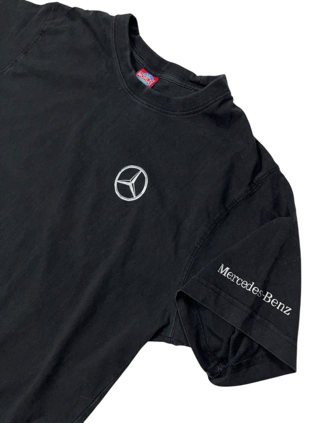 Mercedes-Benz Vintage 90s Mercedes-Benz eCitaro Bus Big Logo T-shirt Size US XL / EU 56 / 4 - 4 Thumbnail
