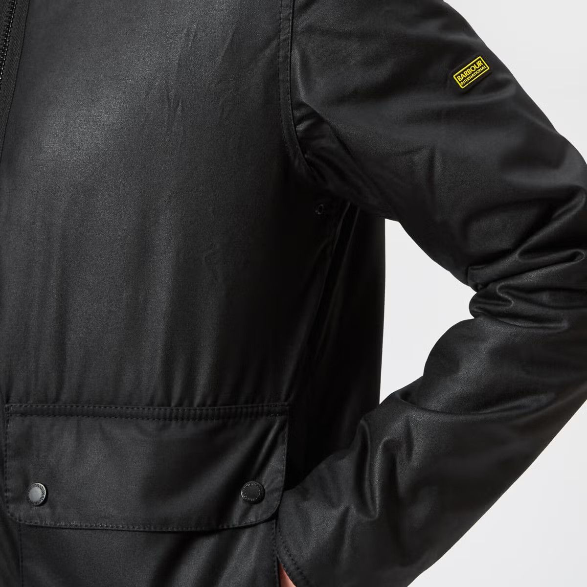 Barbour Barbour International Injection Wax Jacket Motorcycle Size US S / EU 44-46 / 1 - 3 Thumbnail
