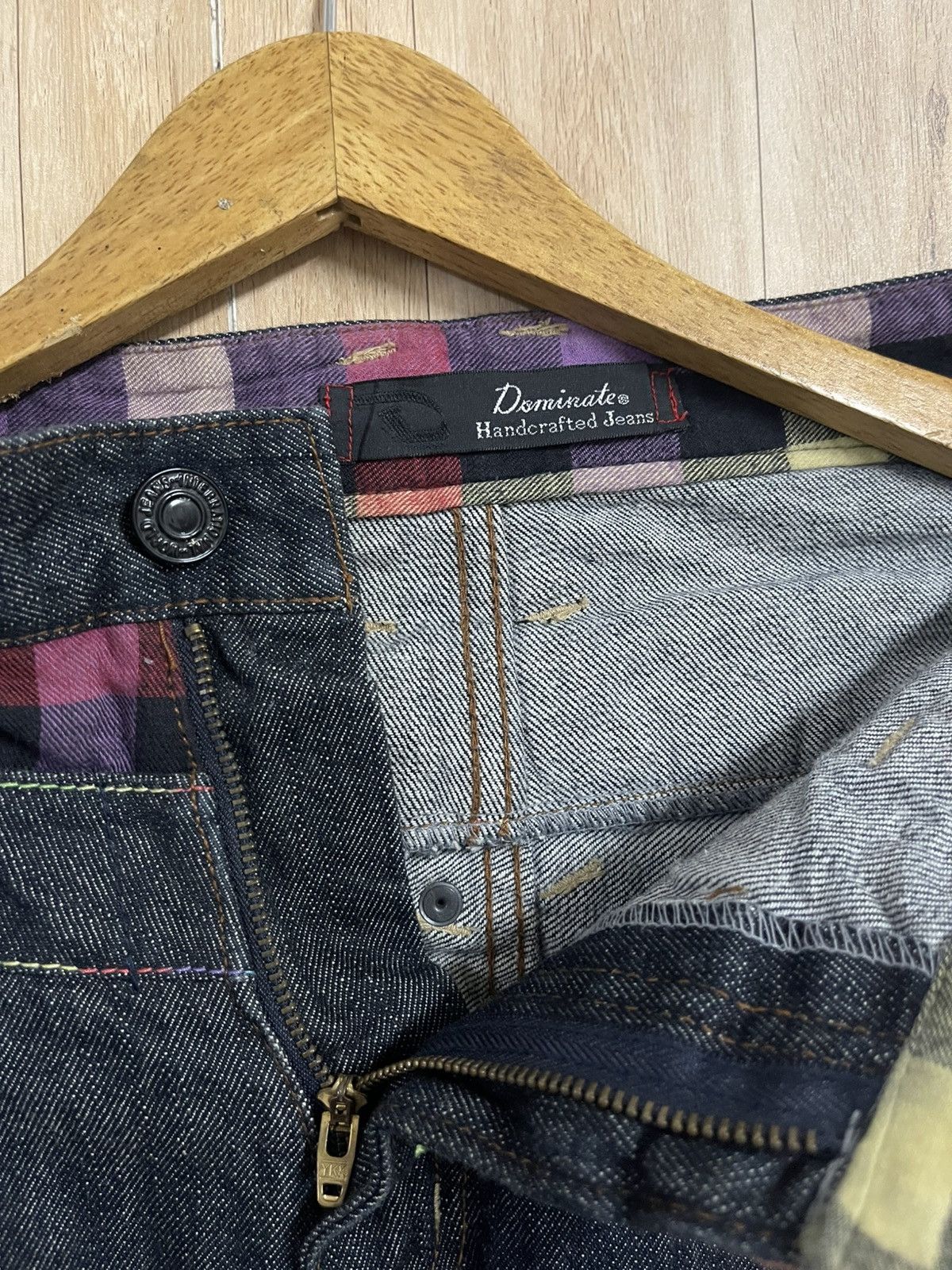 Japanese Brand Japan Handcrafted Denim Double Waist W48 L42.5 Streetwear Size US 28 / EU 44 - 6 Thumbnail