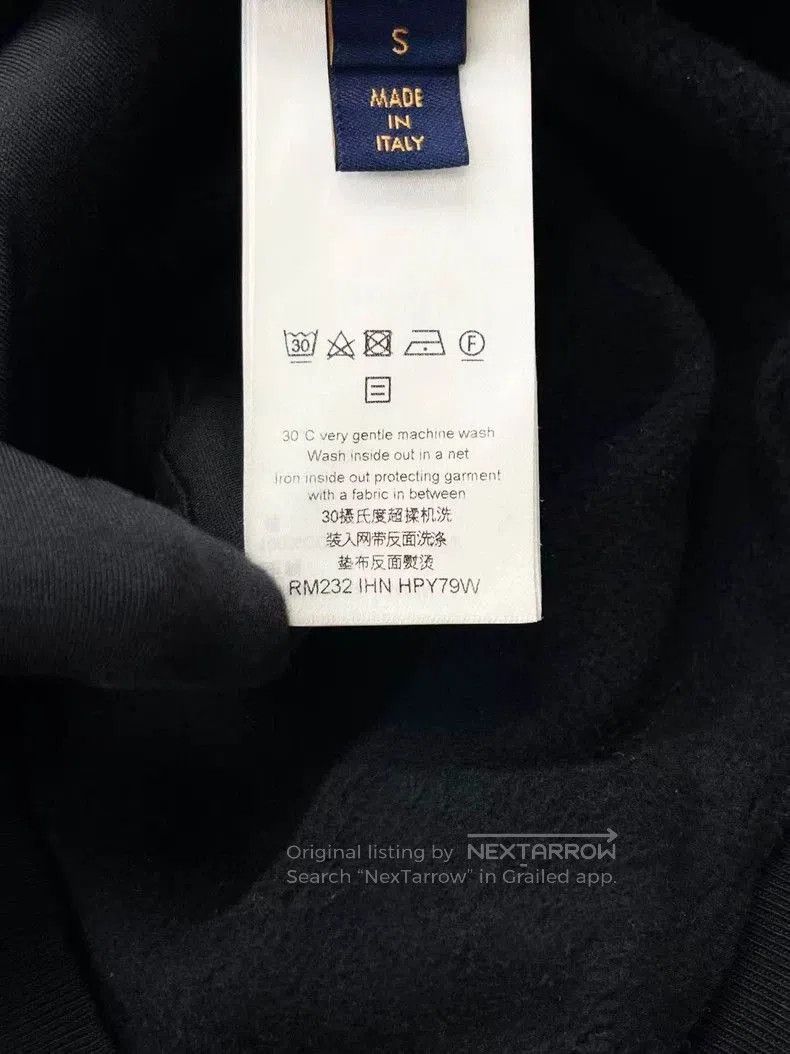 Louis Vuitton Louis Vuitton FW23 Embroidered Logo Sweatshirt. Size US S / EU 44-46 / 1 - 6 Thumbnail