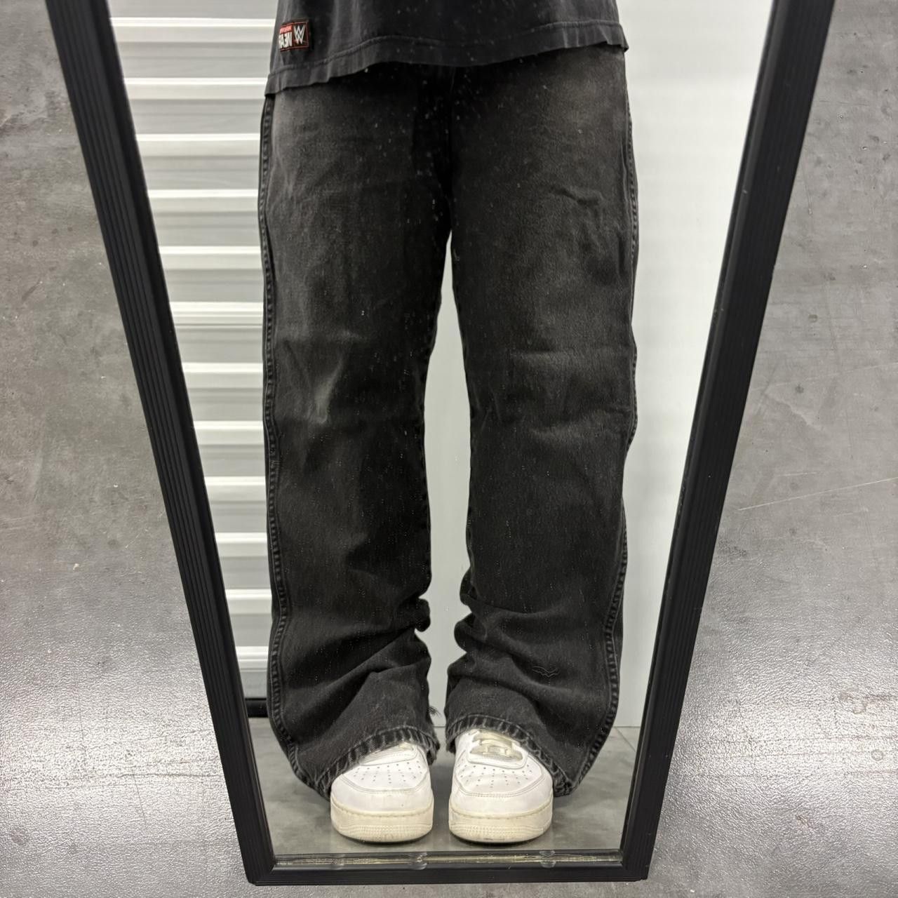 Dickies Crazy Vintage Y2K/2000s Super Baggy Wideleg Dickies Black Skater Style Denim Jeans! Size US 38 / EU 54 - 1 Thumbnail