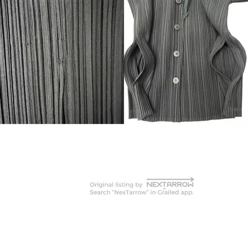 Issey Miyake Issey Miyake Main Line Shirt Jacket Size M / US 6-8 / IT 42-44 - 7 Thumbnail