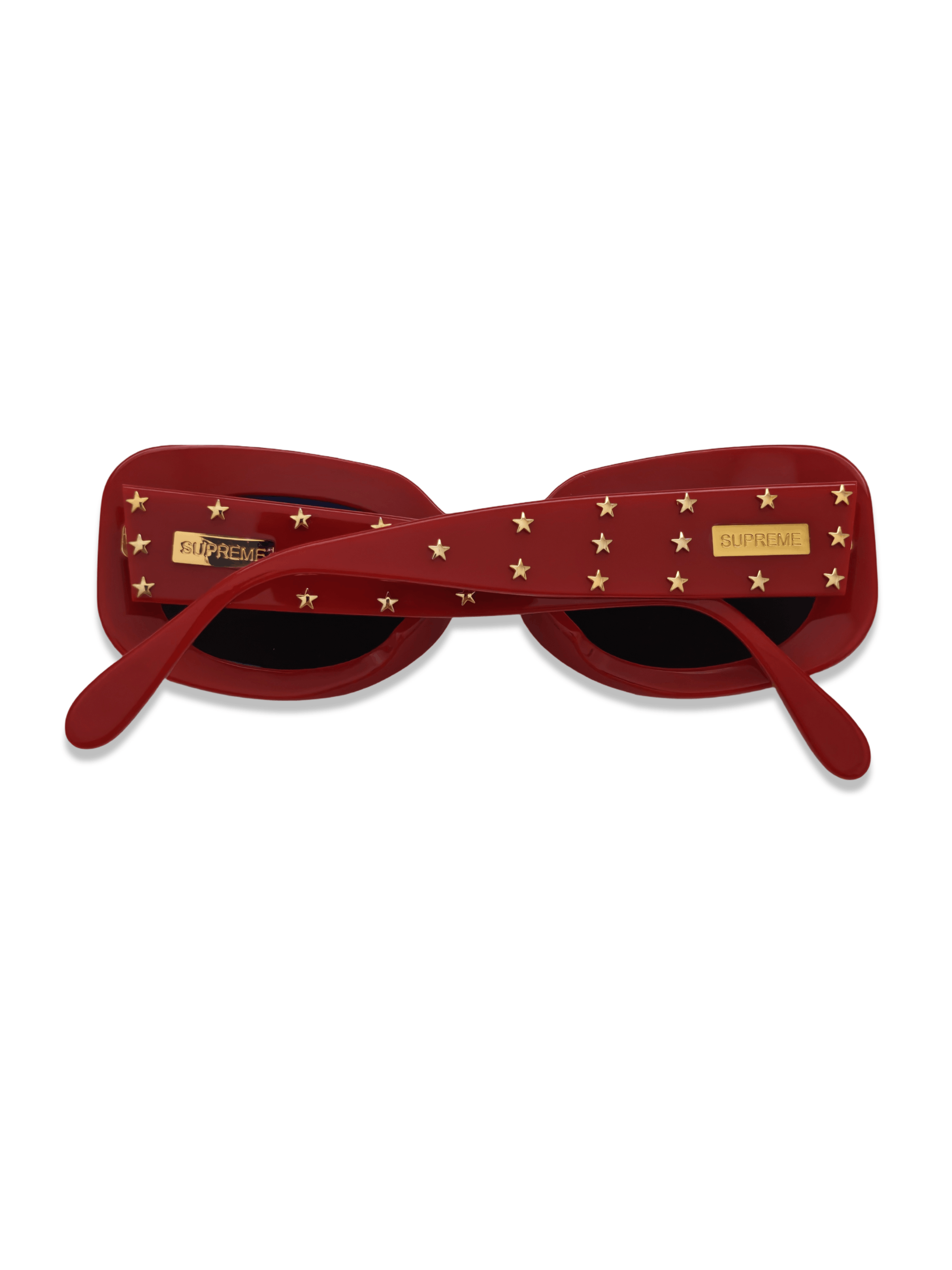 Supreme Supreme Red SS18 Royale Sunglasses Gold stars Size ONE SIZE - 3 Thumbnail