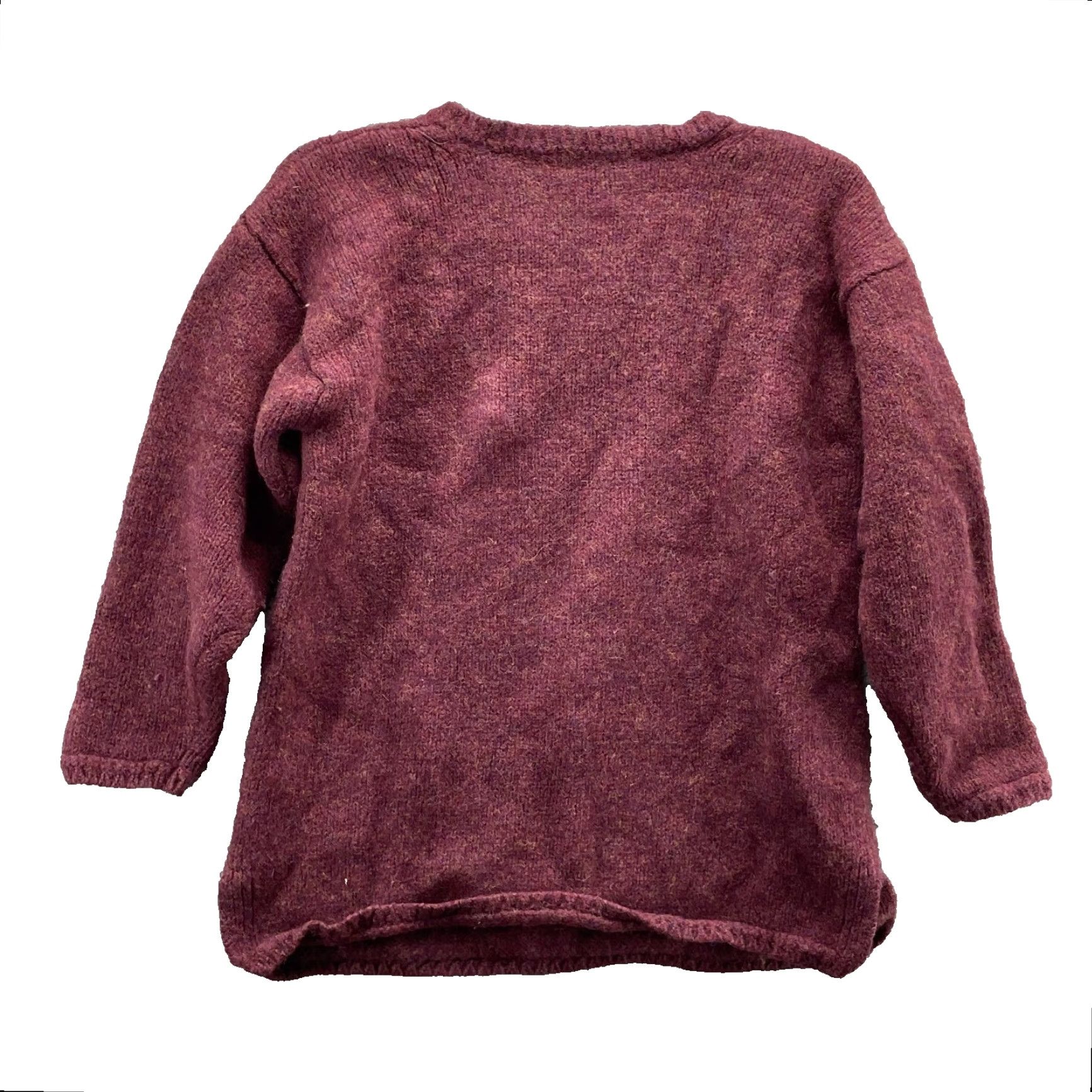 Eddie Bauer VTG Eddie Bauer 100% Wool Henley Sweater Women's Med Academia Gorpcore Cabin 90s Shirt Womens M Red 90s Gorpcore Cabin Size M / US 6-8 / IT 42-44 - 2 Thumbnail
