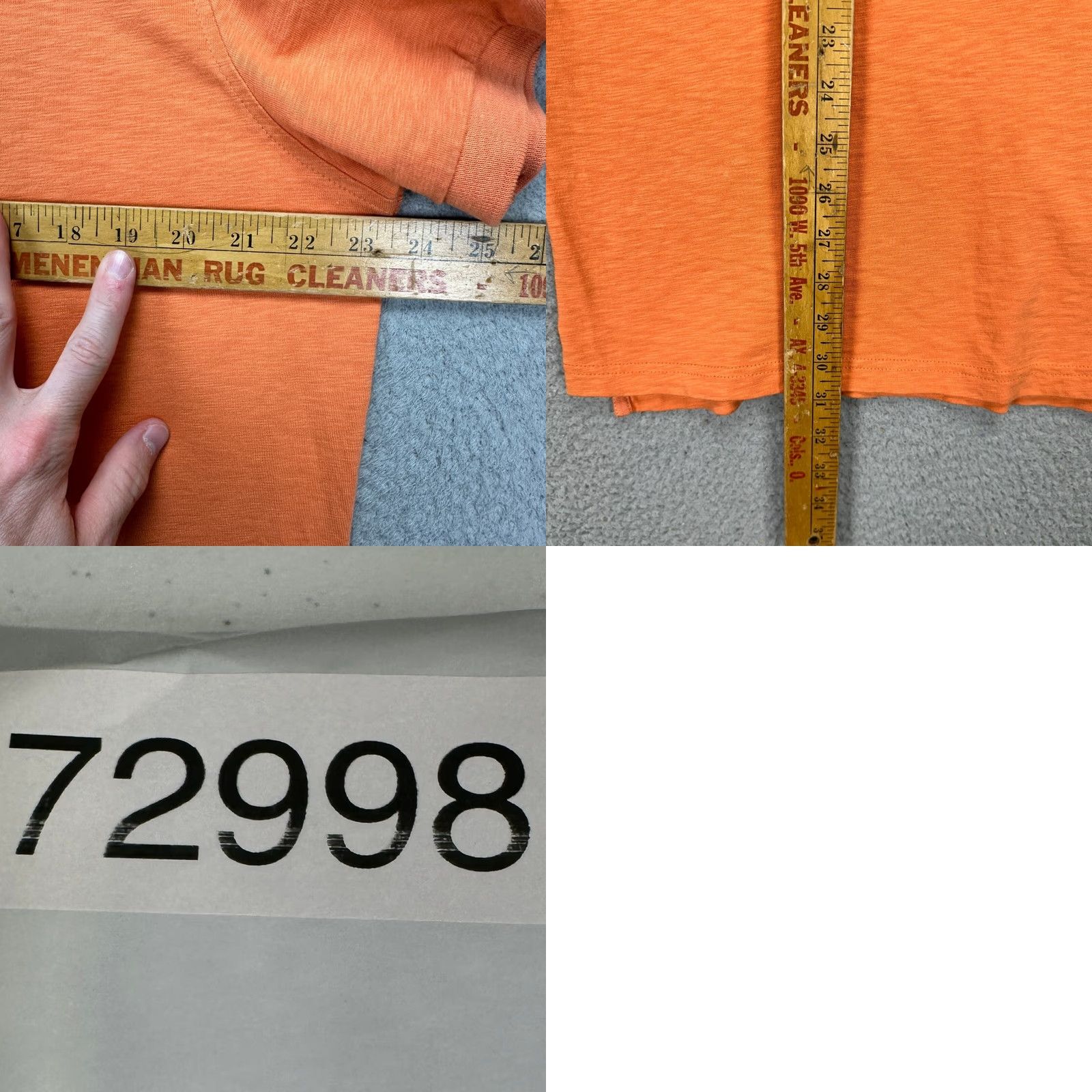 Vintage J Crew Polo Shirt Mens XL Orange Short Sleeve Rugby Casual Comfort 100% Cotton Size US XL / EU 56 / 4 - 8 Thumbnail