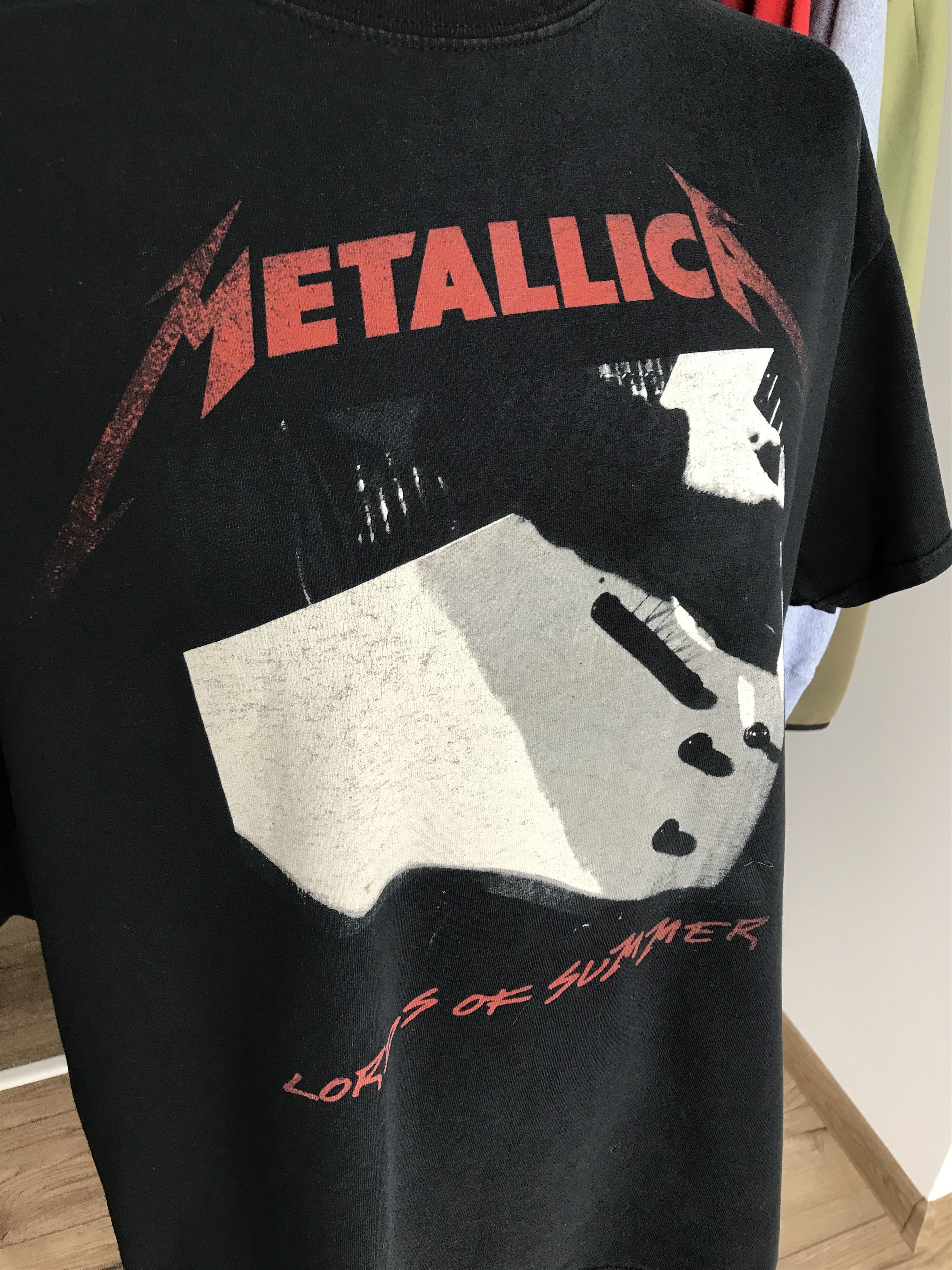 Vintage Metallica Lords of Summer T-shirt Size US XL / EU 56 / 4 - 5 Thumbnail