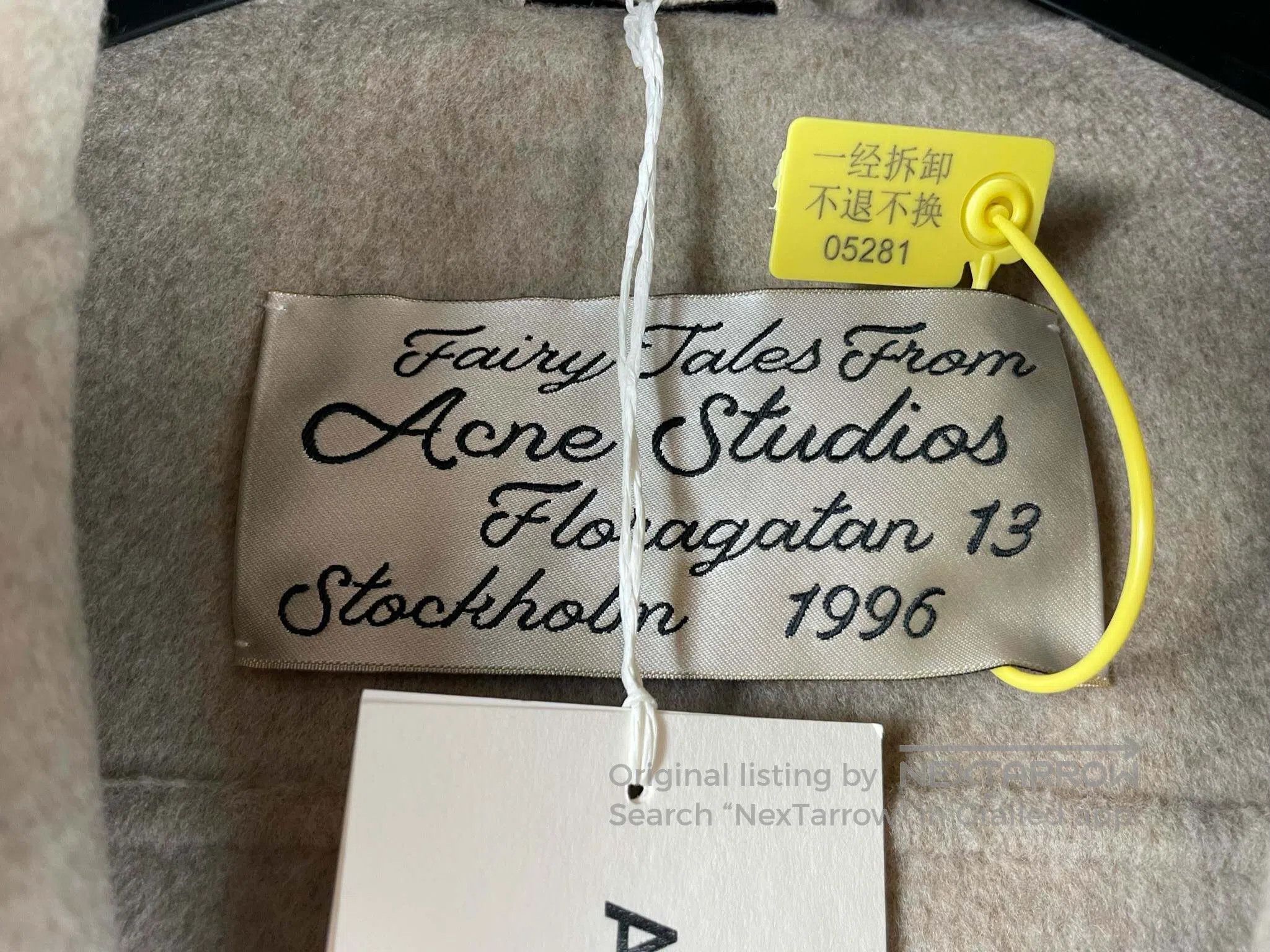 Acne Studios Acne Studios Oversized Cashmere Zip Hoodie Jacket Size US S / EU 44-46 / 1 - 6 Thumbnail