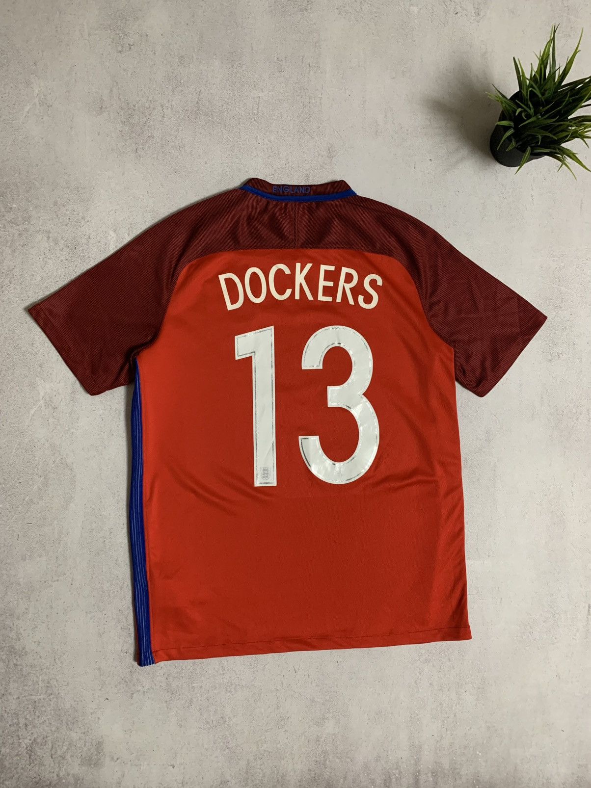 Nike Vintage Nike England Jersey Football Shirt #13 Size US M / EU 48-50 / 2 - 6 Thumbnail