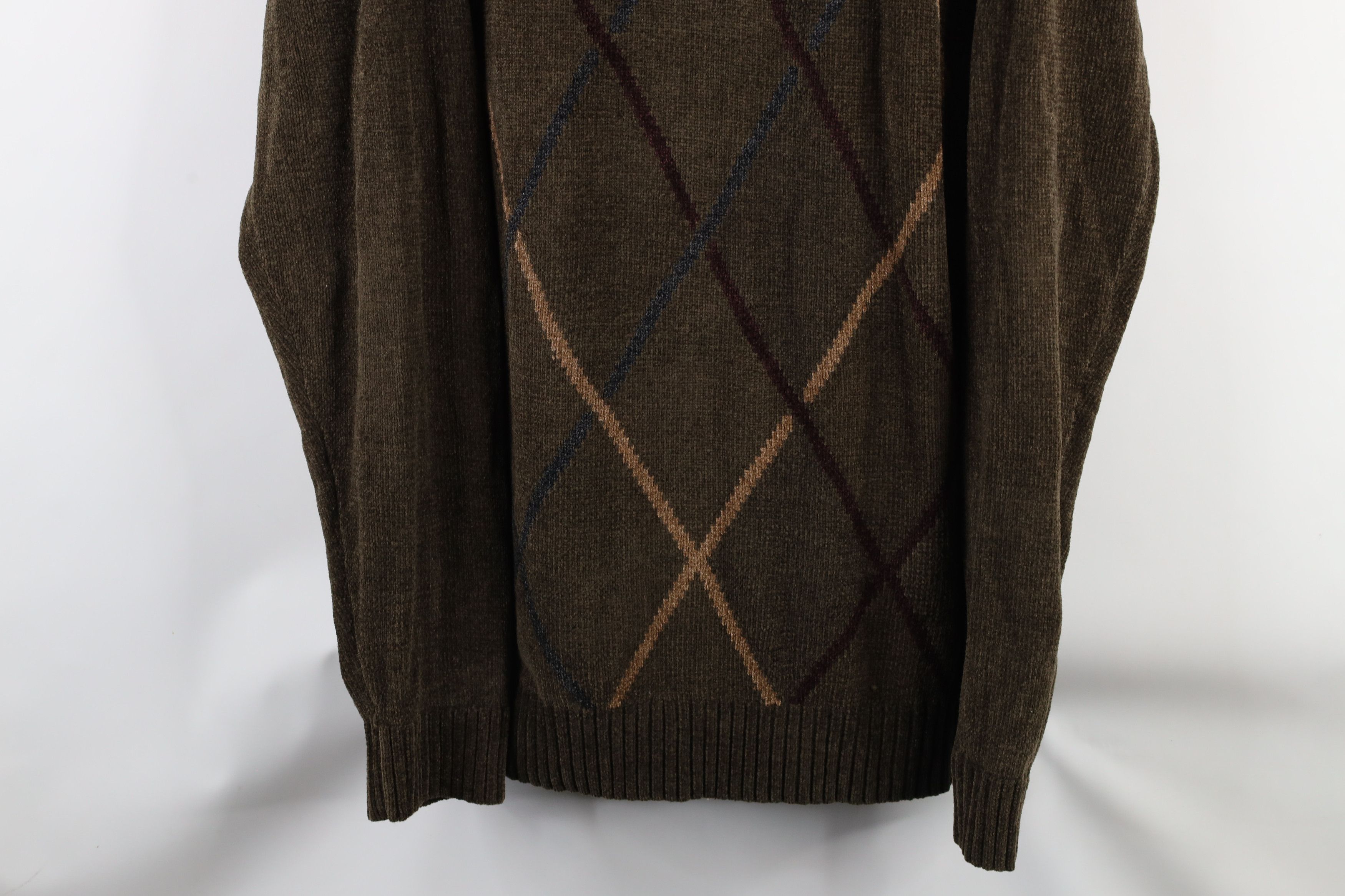 Vintage Vintage 90s Streetwear Textured Knit Crewneck Sweater Size US XL / EU 56 / 4 - 3 Thumbnail