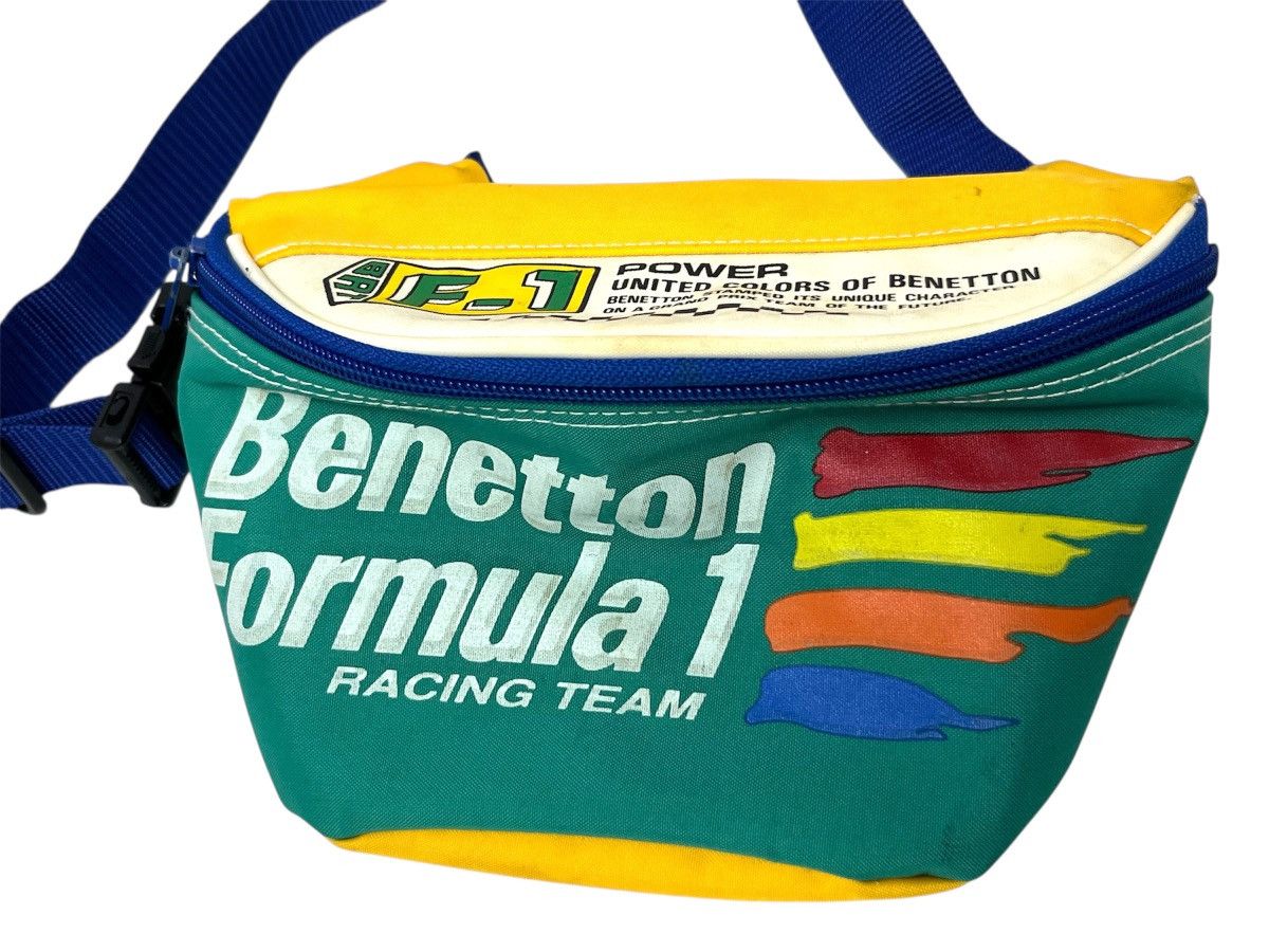 Benetton Vintage Benetton Formula 1 Racing Team Pouch Bag Size ONE SIZE - 6 Thumbnail