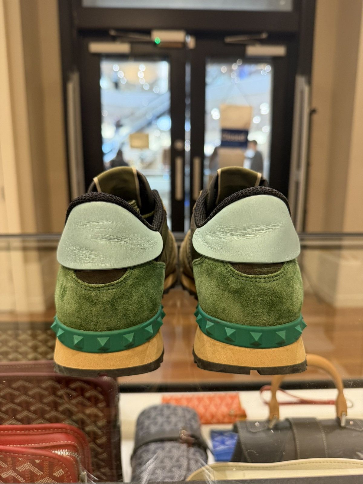 Valentino Valentino Garvani Rockrunner - Green Camo Size US 6 / EU 39 - 5 Thumbnail