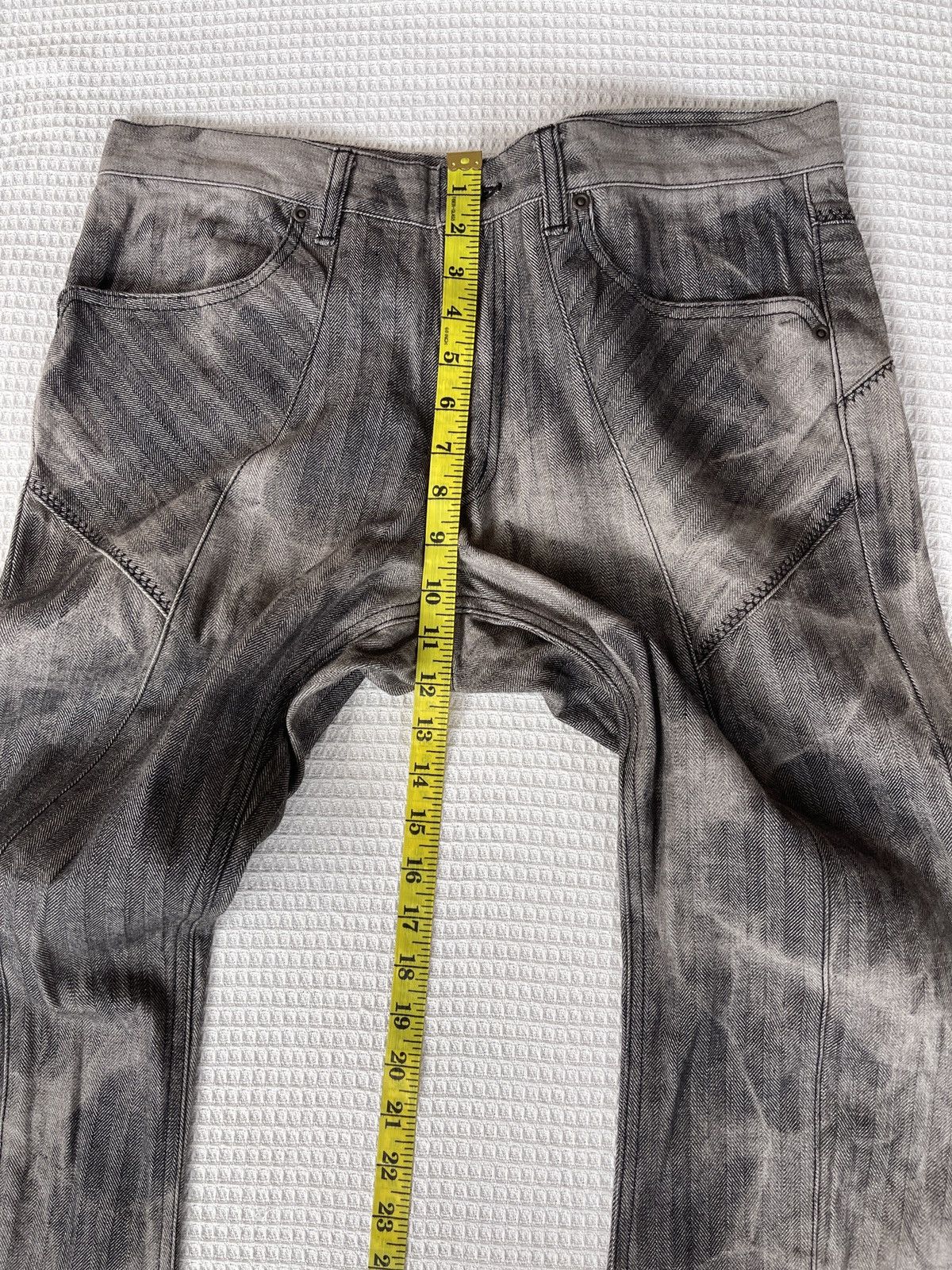 Japanese Brand Rare🔥Japanese Designer EDGE RUPERT Flared Bootcut Jeans Size US 35 - 12 Thumbnail