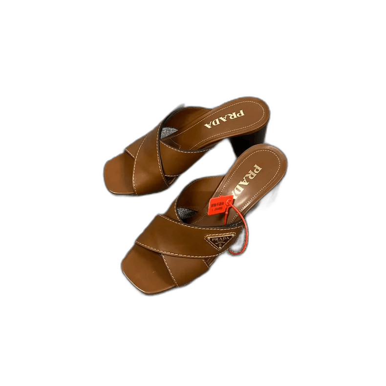 Prada Prada High Heel Sandals Brand New Size 37 Size US 7.5 / EU 40-41 - 1 Thumbnail