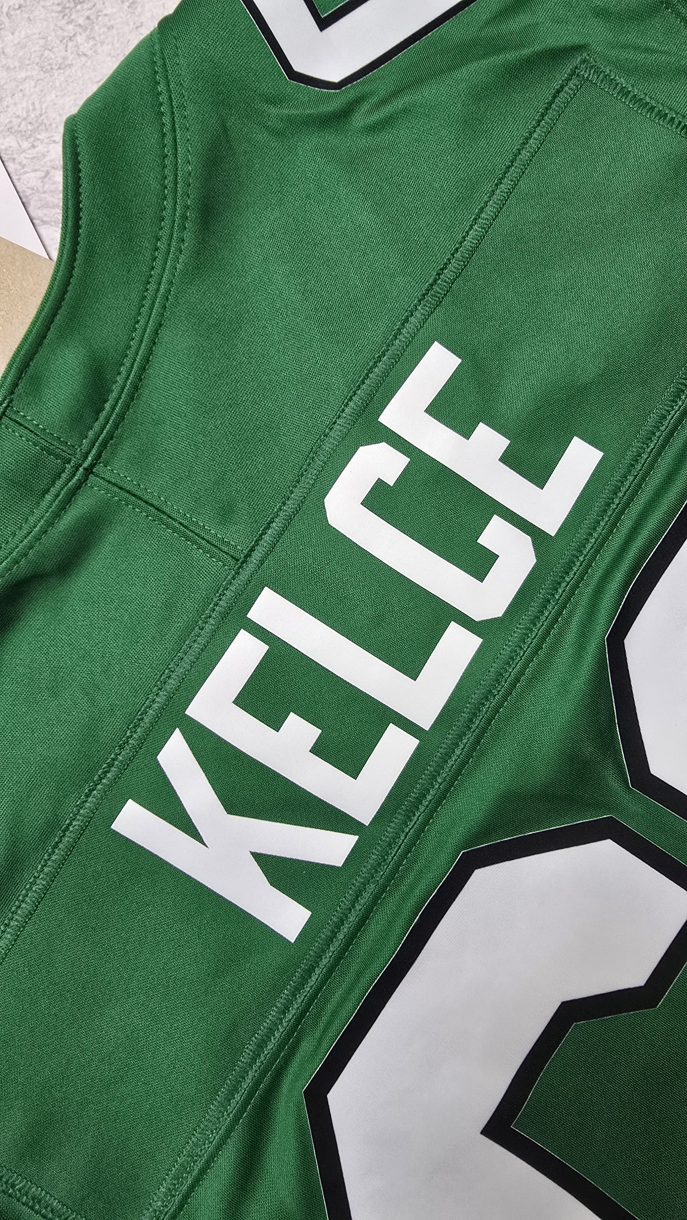 Nike Jason Kelce Philadelphia Eagles FUSE Limited Jersey Kelly Size US L / EU 52-54 / 3 - 12 Thumbnail