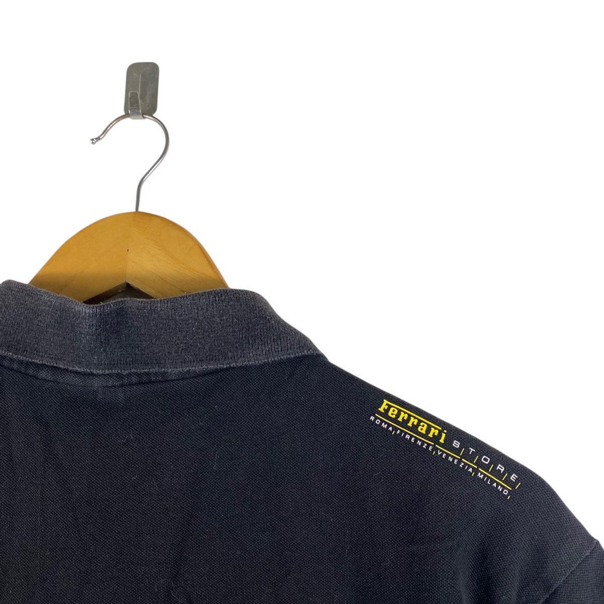 Ferrari FERRARI STORE Embroidered Logo Black Collar Button Up Shirt Size US L / EU 52-54 / 3 - 4 Thumbnail