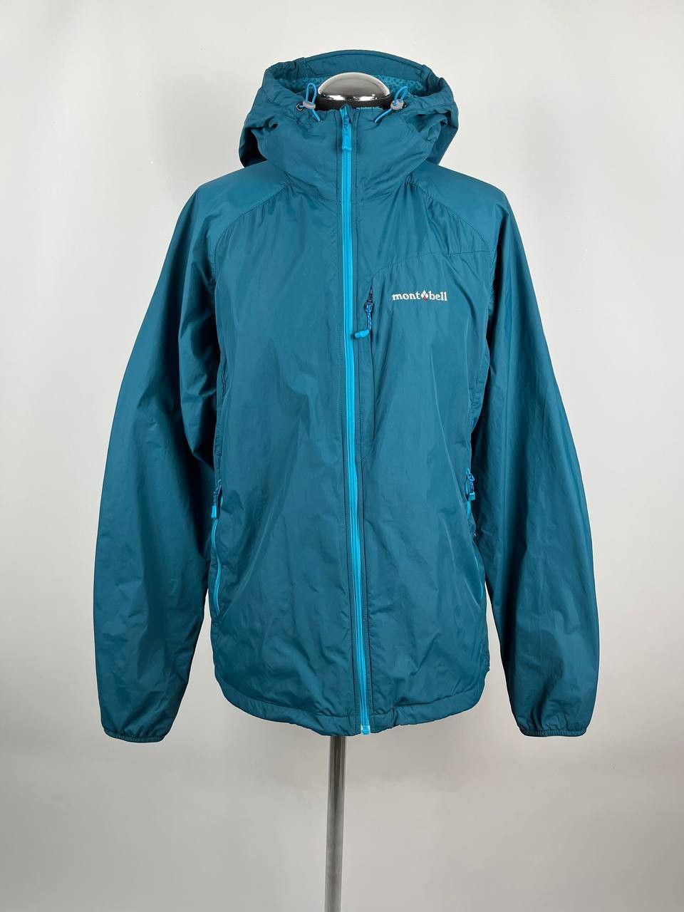 Montbell Mont Bell Women Blue Nylon Jacket Size XL Size XL / US 12-14 / IT 48-50 - 1 Thumbnail