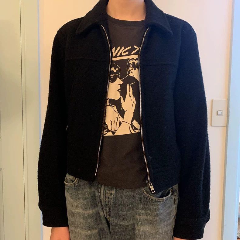 Comme des Garcons Comme Des Garcons Wool motorcycle shoulder pad jacket Size US M / EU 48-50 / 2 - 6 Thumbnail