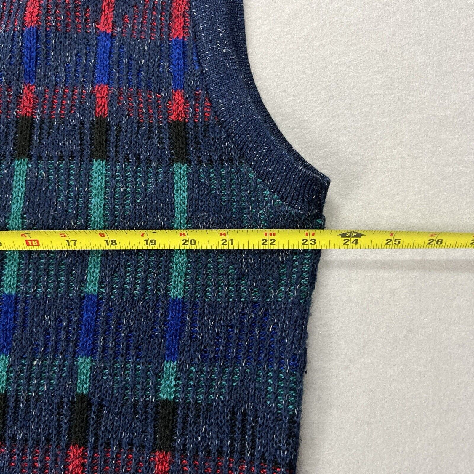 Jantzen Vintage Jantzen Sweater Vest Cardigan Geometric Academia Size US L / EU 52-54 / 3 - 6 Thumbnail
