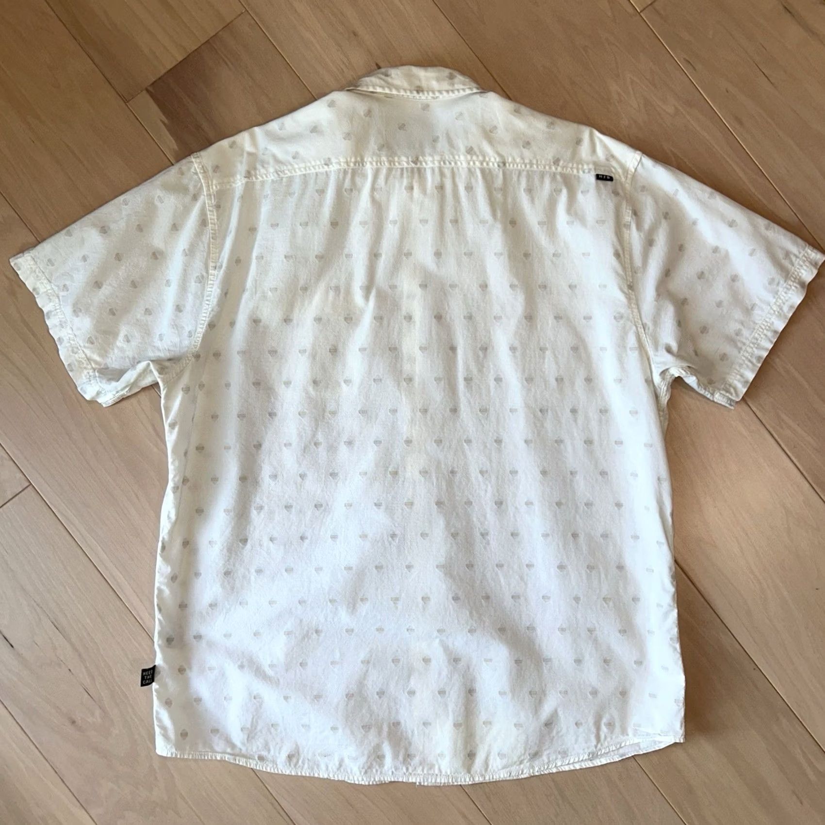 Howler Brothers VINTAGE Howler Bros San Gabriel Button Up Ivory Shirt Short Sleeve Men's XL Size US XL / EU 56 / 4 - 2 Thumbnail