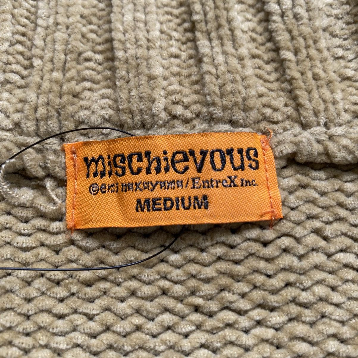 Japanese Brand 2000s Mischievous Skunk Rip Stitch Zip Up Knit Sweaters Size US M / EU 48-50 / 2 - 8 Thumbnail