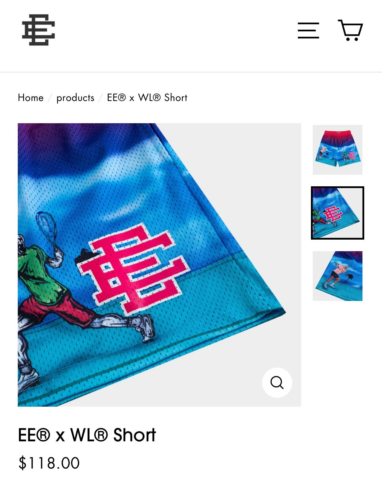 Eric Emanuel × Warren Lotas NEW Eric Emanuel x Warren Lotas Shorts Large Size US 34 / EU 50 - 10 Thumbnail