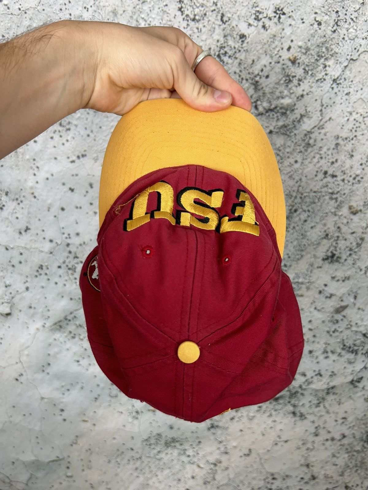 MLB Vintage FSU Florida State University Cap 90s USA Rare Size ONE SIZE - 4 Thumbnail