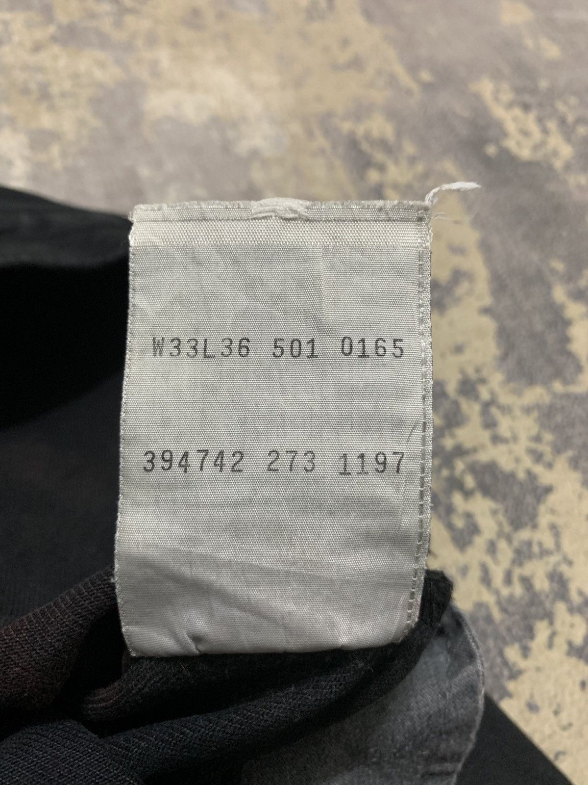 Levi's Vintage Levi’s 501 Acid Wash Black Jeans W32x34.5 Size US 32 / EU 48 - 13 Thumbnail