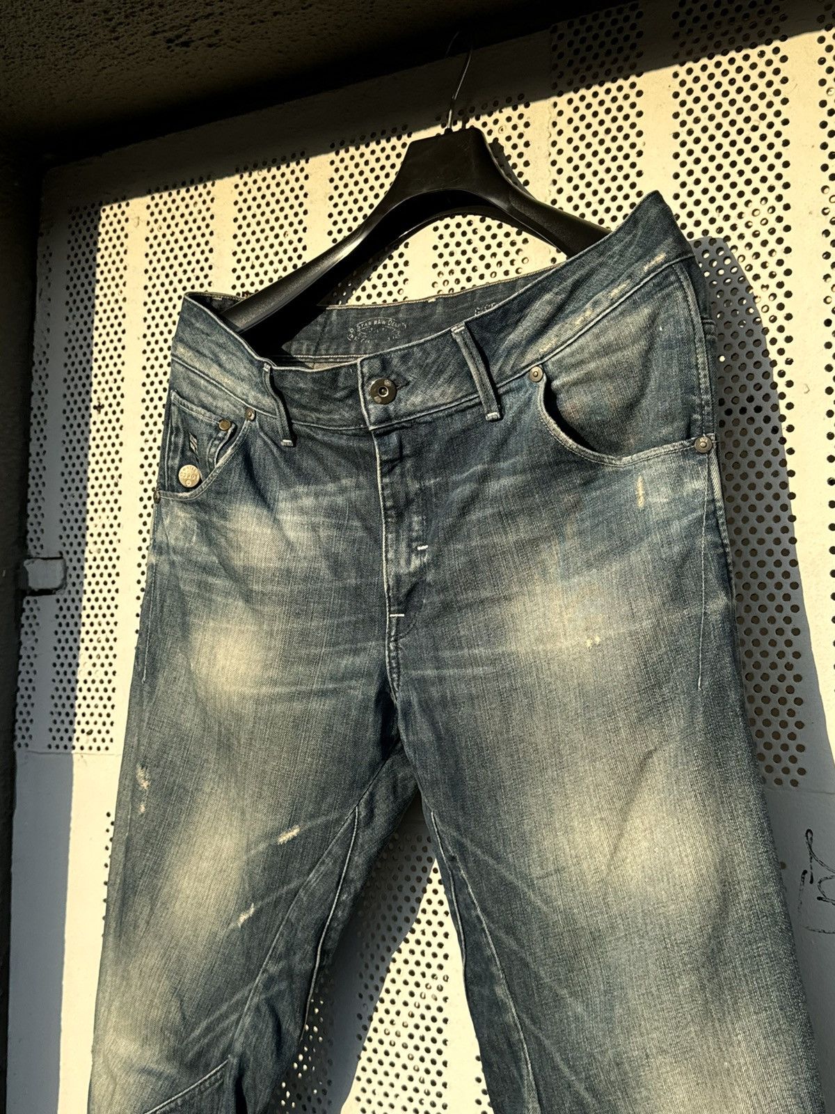 G-Star G Star Raw GS01 Vintage Men’s Jeans 3D Size US 34 / EU 50 - 3 Thumbnail