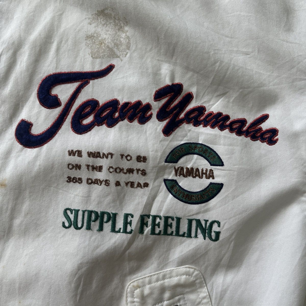 Vintage × Yamaha Rare 1970s Team Yamaha Sports Enthusiasts Bomber Jacket Size US L / EU 52-54 / 3 - 20 Thumbnail