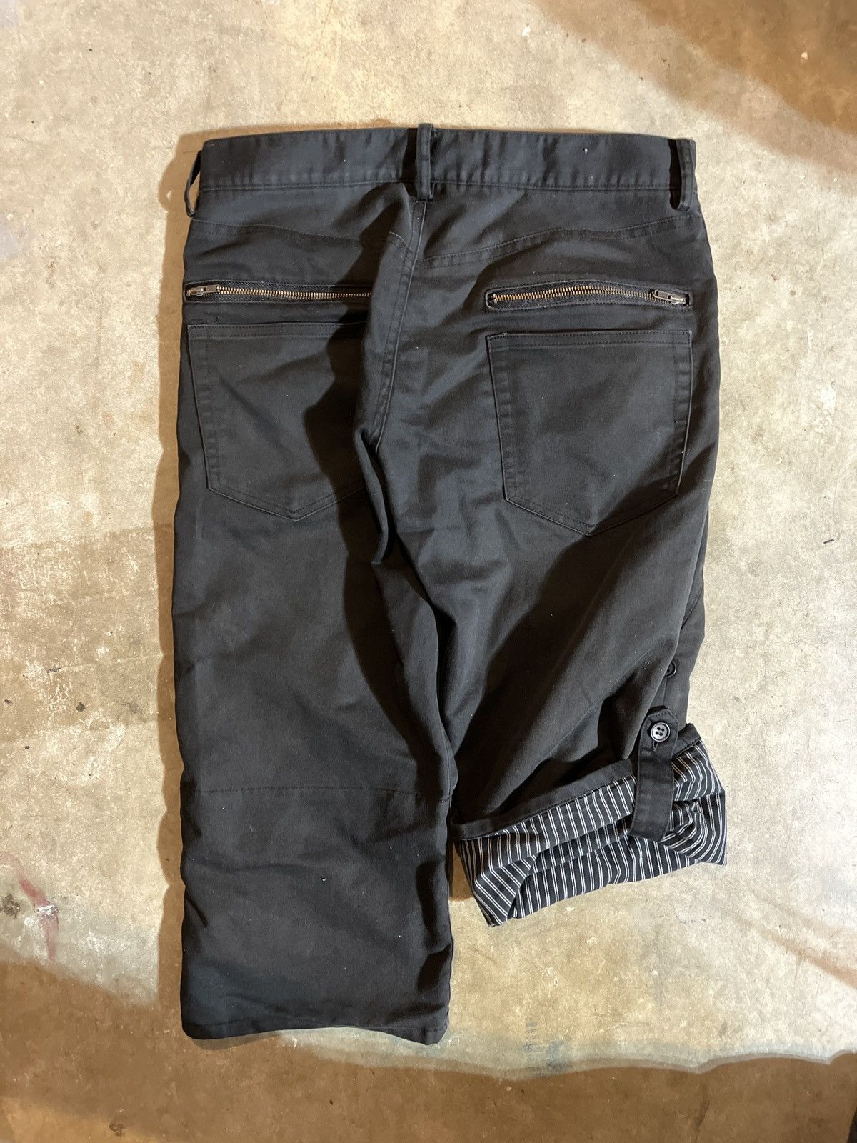 If Six Was Nine Bring Peace Now (BPN) Layered Capris Size US 30 / EU 46 - 2 Thumbnail