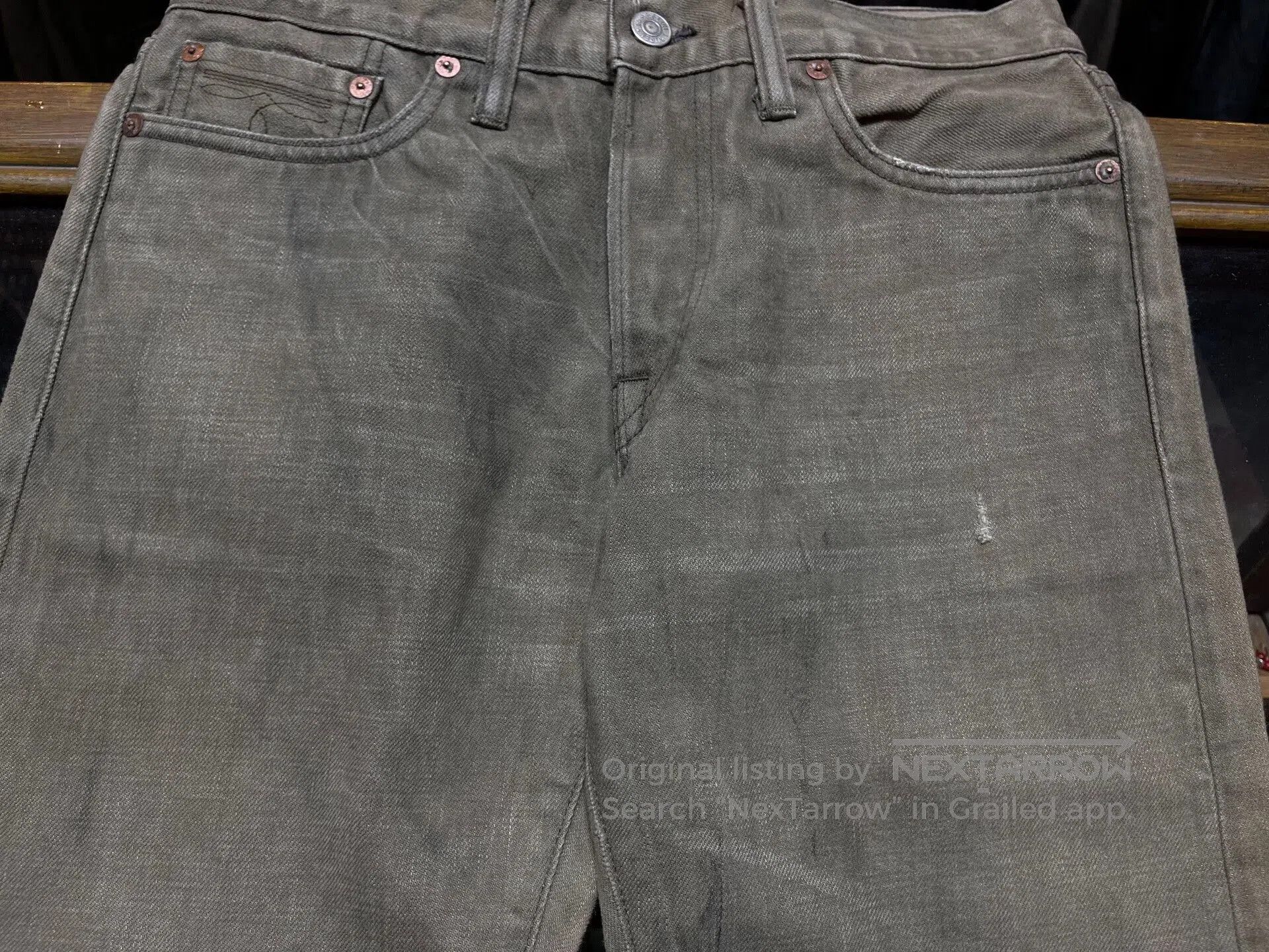 RRL Ralph Lauren Vintage RRL Distressed Denim Jeans. Size US 29 - 9 Thumbnail