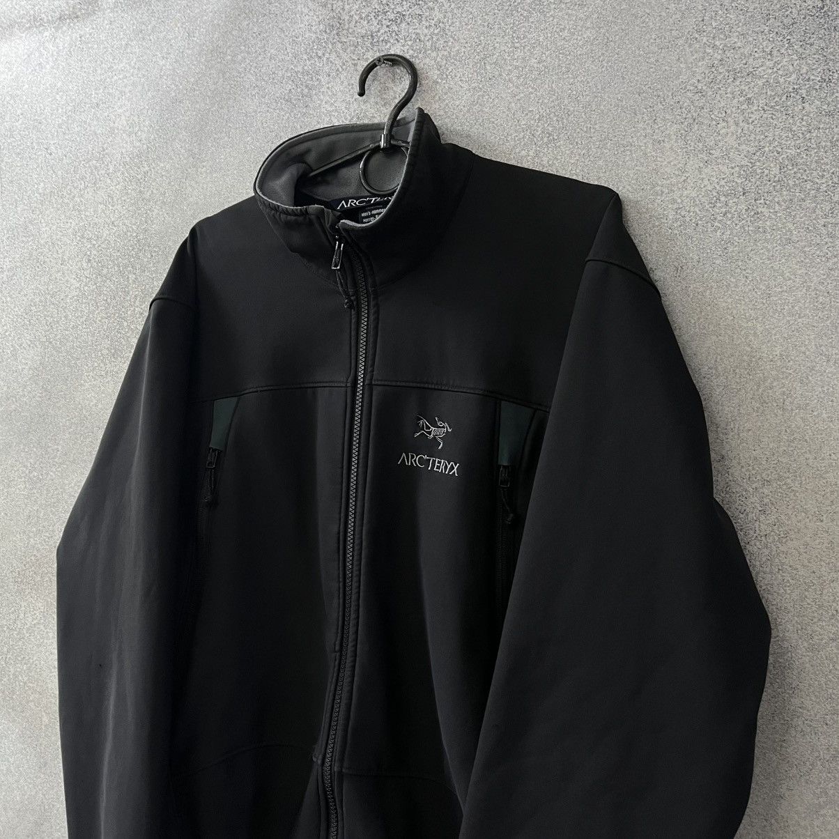 Arc'teryx Vintage Arcteryx Soft Shell Jacket Polartec Black GoprCore Size US M / EU 48-50 / 2 - 2 Thumbnail