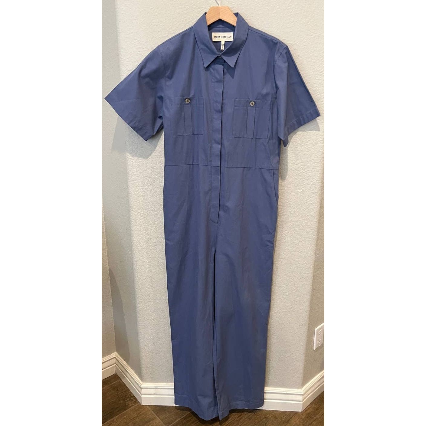Mara Hoffman Mara Hoffman Kailyn Recycled Cotton Utility Jumpsuit Medium Size 30" / US 8 / IT 44 - 11 Thumbnail