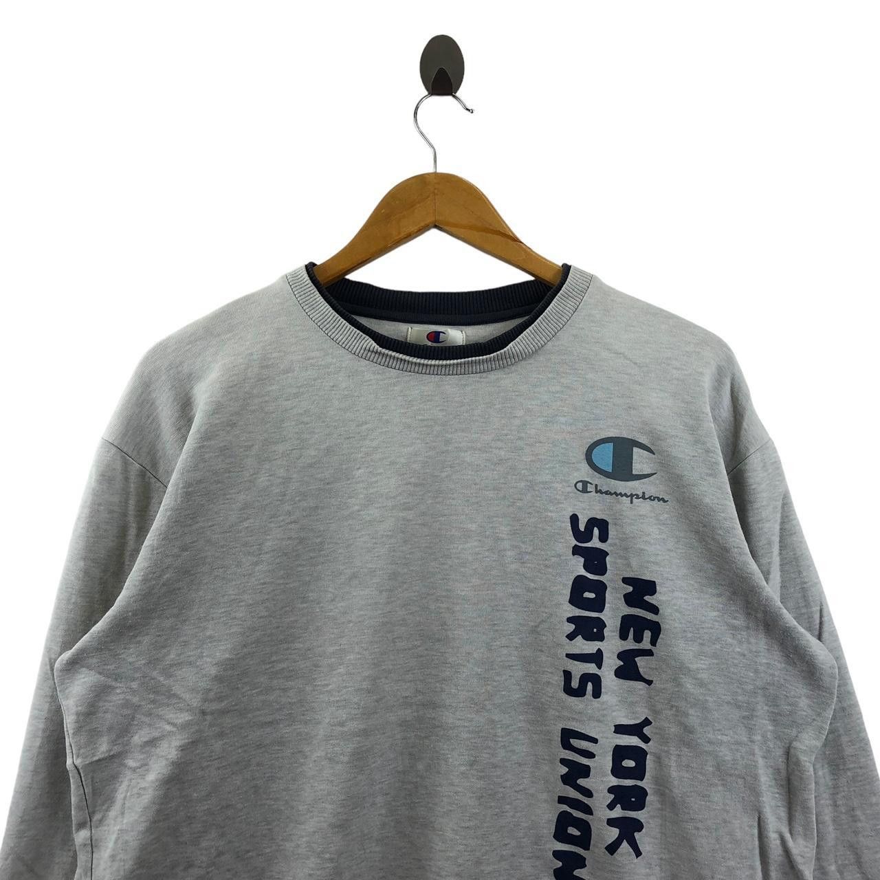 Champion Vintage CHAMPION NEW YORK Sports Union Tee Shirt Size L / US 10 / IT 46 - 3 Thumbnail