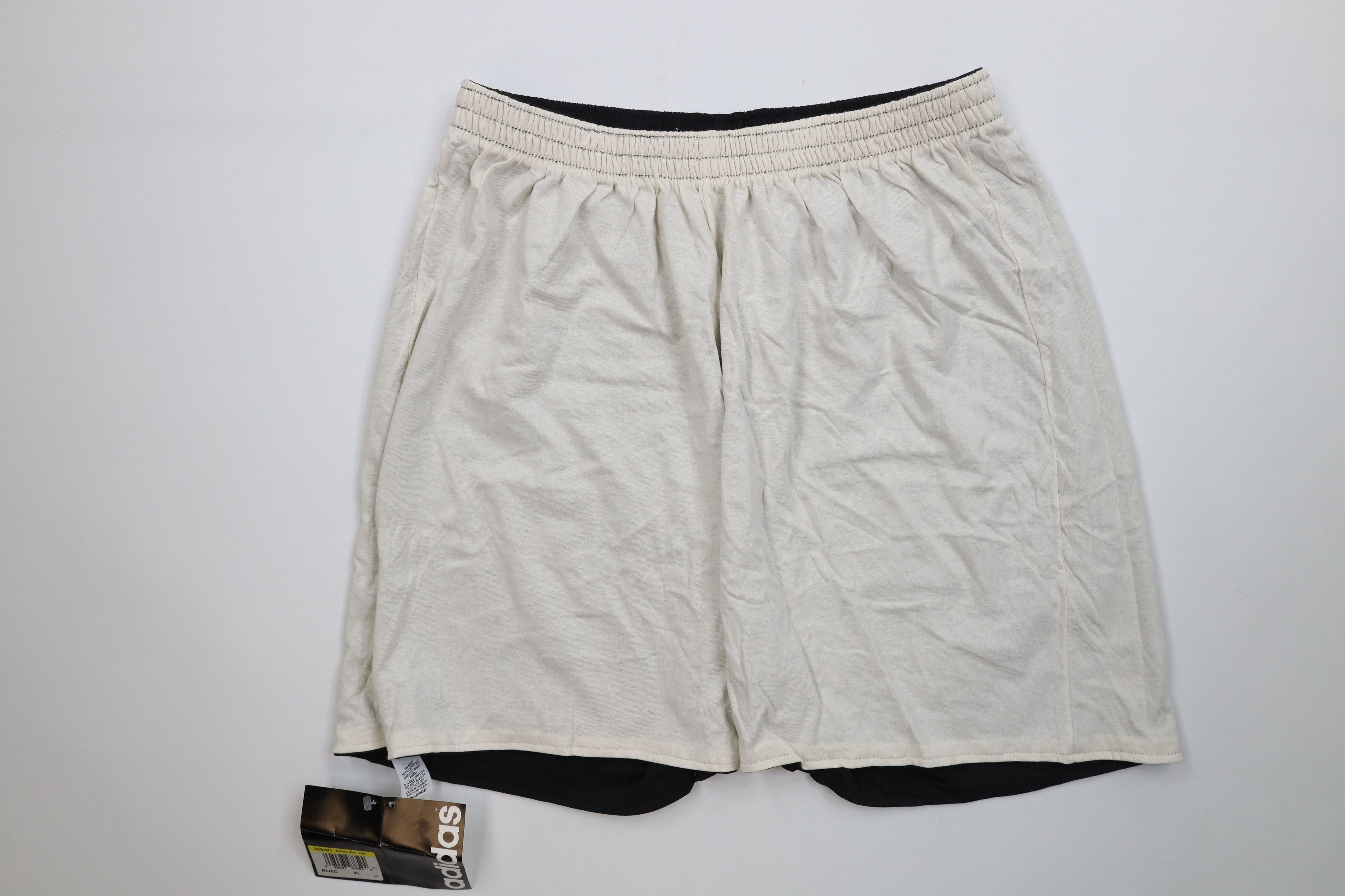 Adidas Deadstock Vintage 90s Adidas Reversible Above Knee Shorts Size US 36 / EU 52 - 13 Thumbnail