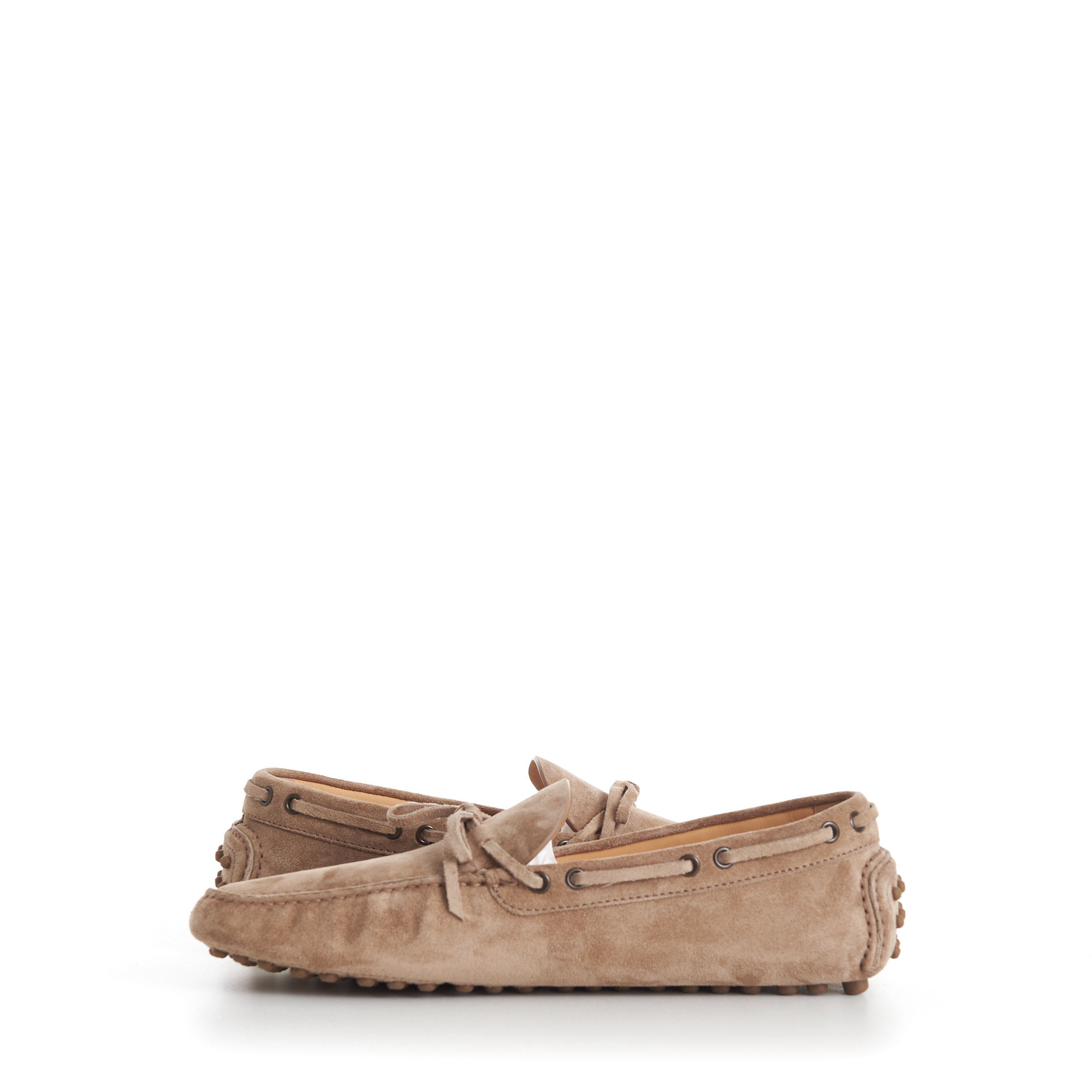 Brunello Cucinelli Light Brown Driver Shoes Moccasin - Suede Calfskin Size US 9 / EU 42 - 9 Thumbnail