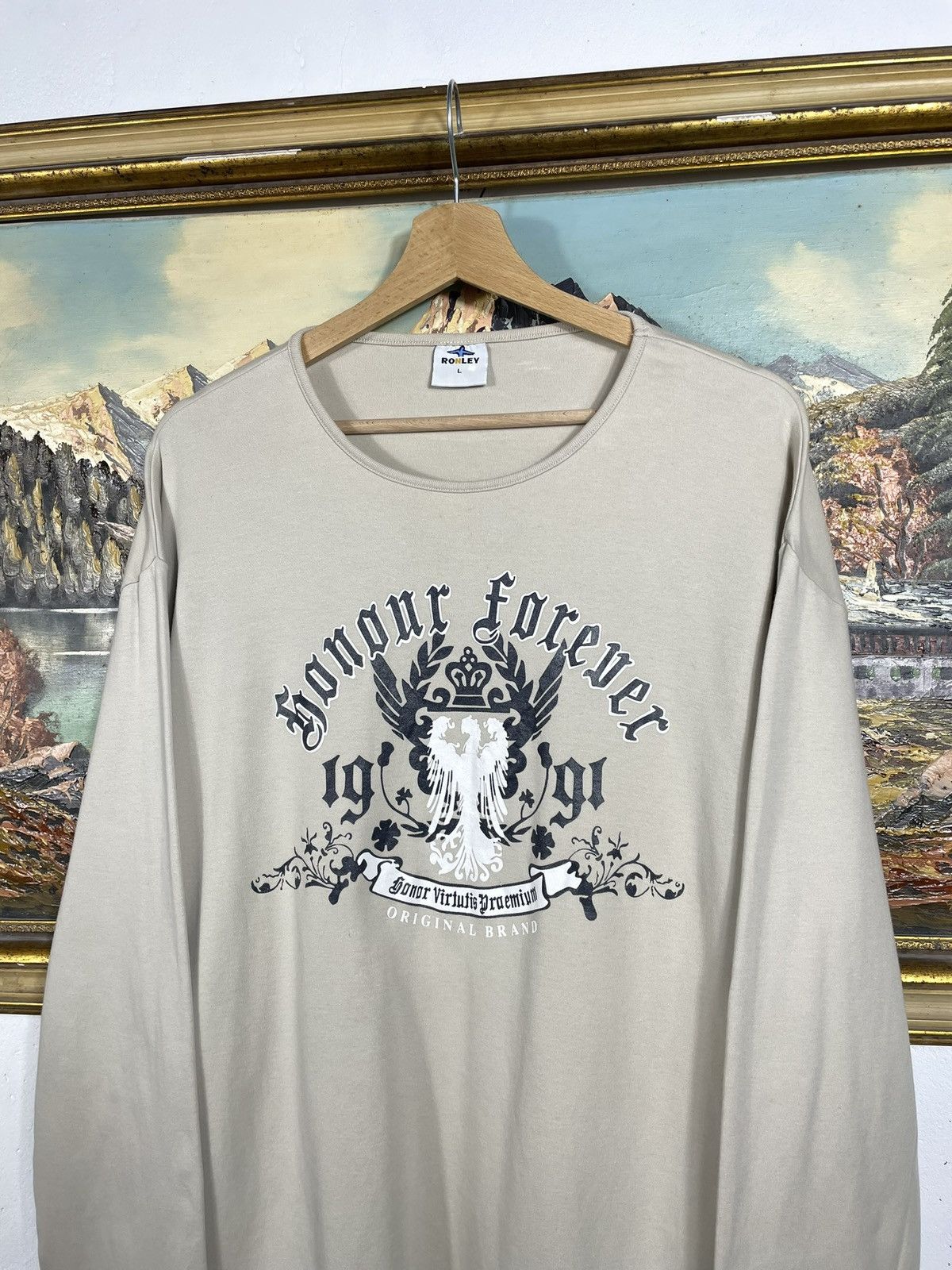 Affliction × Vintage Vintage Y2k Longsleeve Avant Garde Tribal Affliction Cyber Size US L / EU 52-54 / 3 - 4 Thumbnail