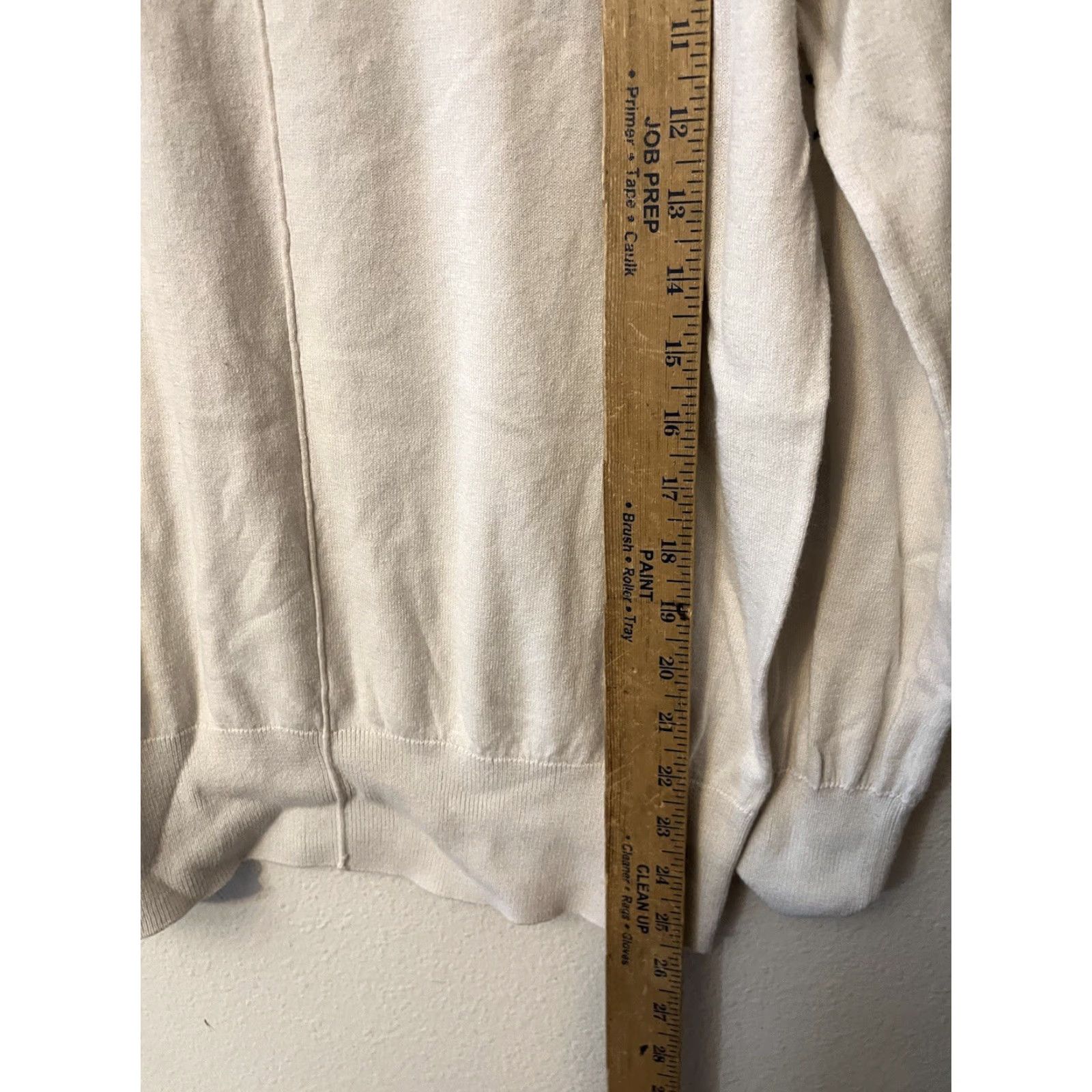 Gap Gap Sweater Womens M Oatmeal Star Lightweight Long Sleeve Knit Pullover Size M / US 6-8 / IT 42-44 - 4 Thumbnail