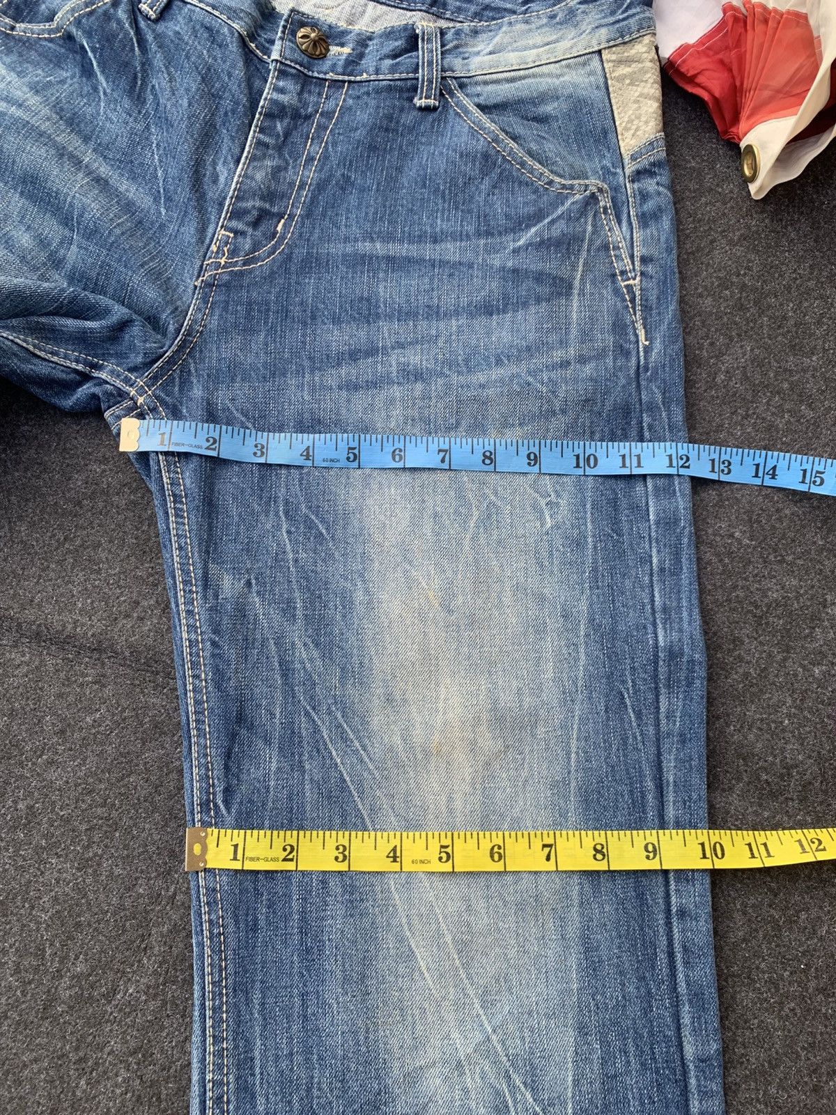 Japanese Brand Red Pepper Japan Street Denim💥 Size US 34 / EU 50 - 14 Thumbnail